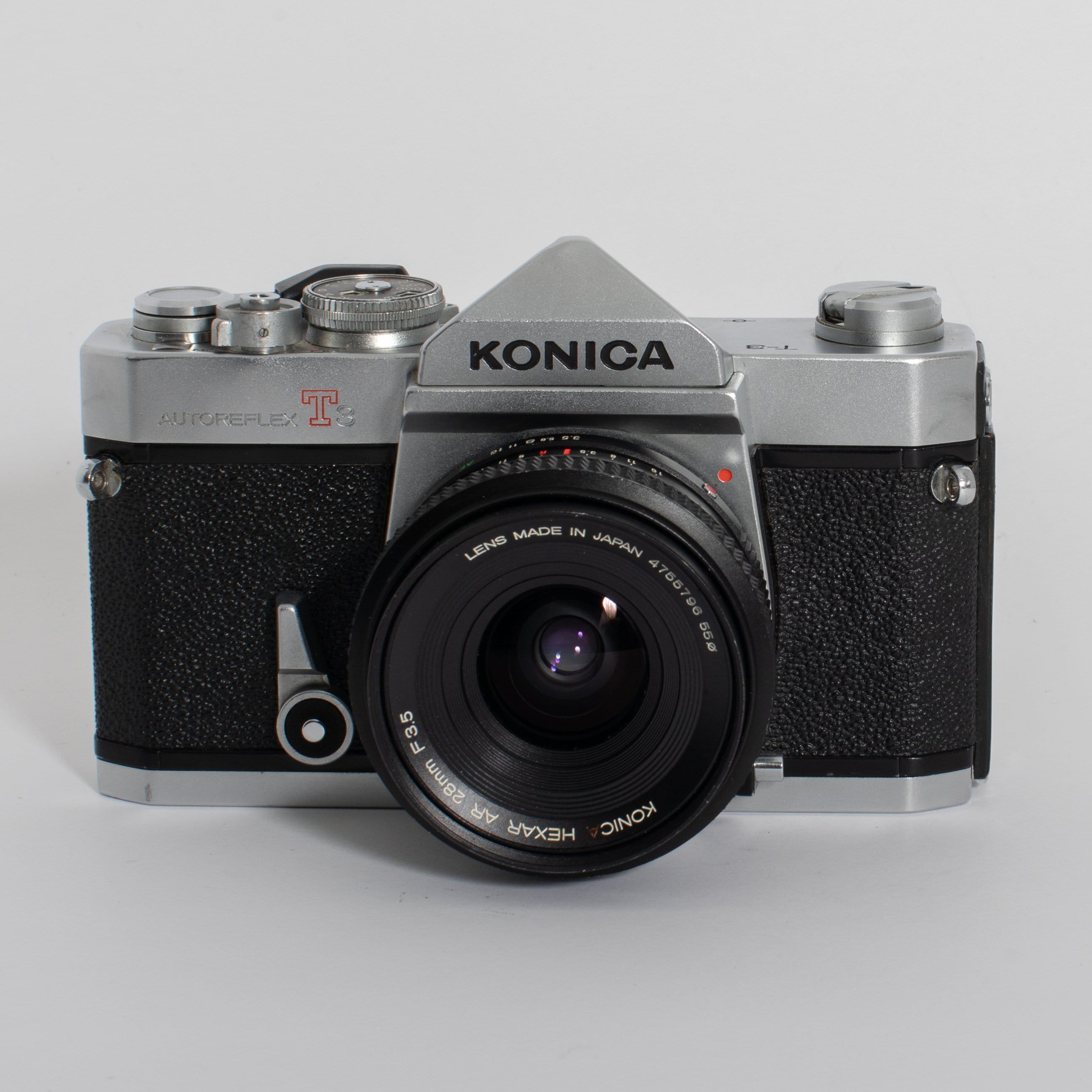 Konica Autoreflex T3 with 28mm f/3.5 Lens – Film Supply Club