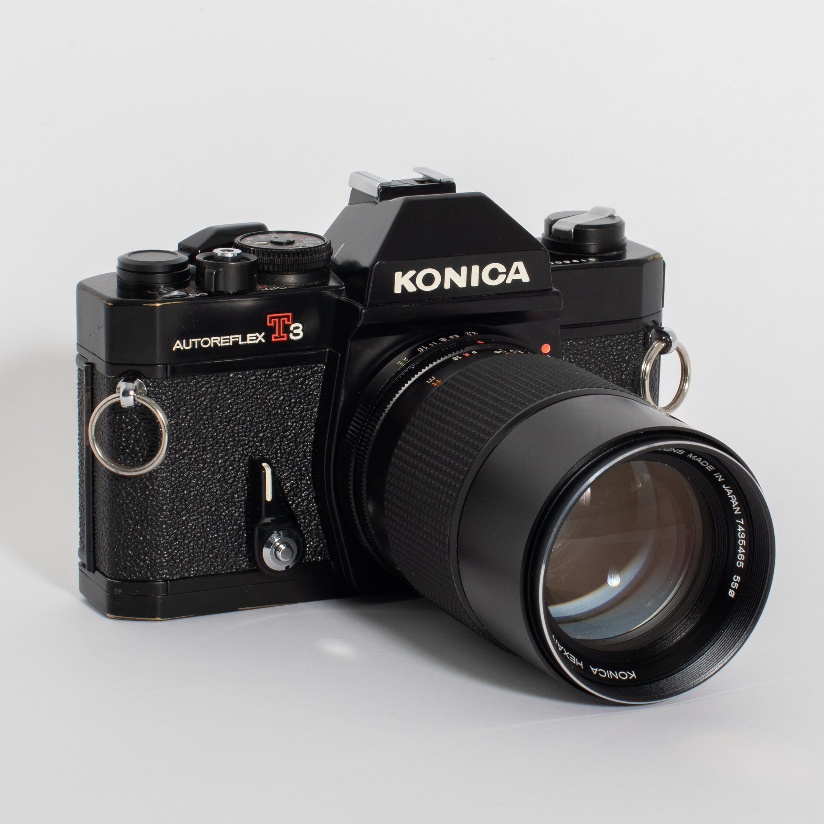 Konica ⅢA 50mm f:1.8 Konica Autoreflex T3 with 50mm f/1.8 and 135mm f/3.2 KIT