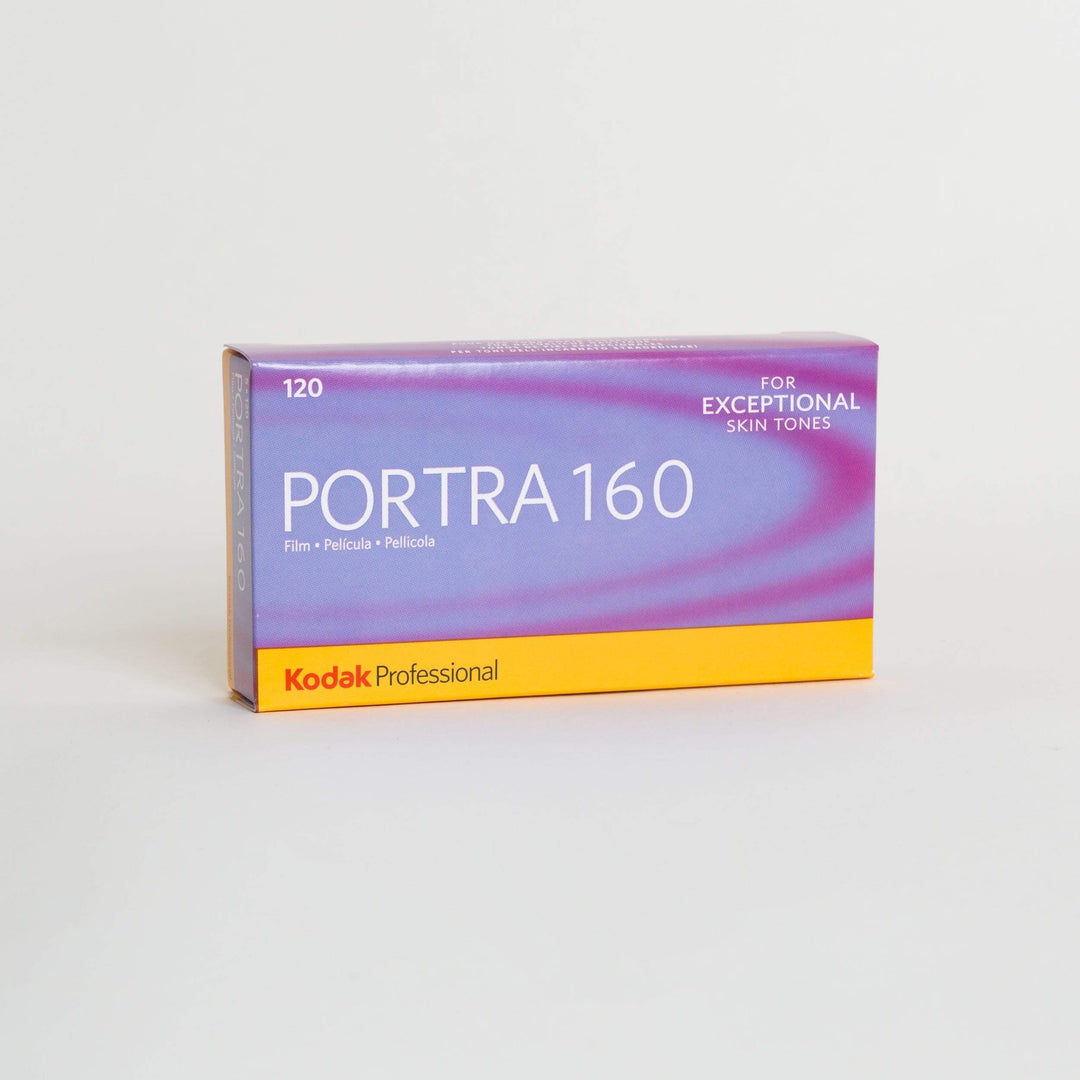 Kodak Portra 160, 120 Medium Format, Color Film (Pro-Pack of 5 Rolls)