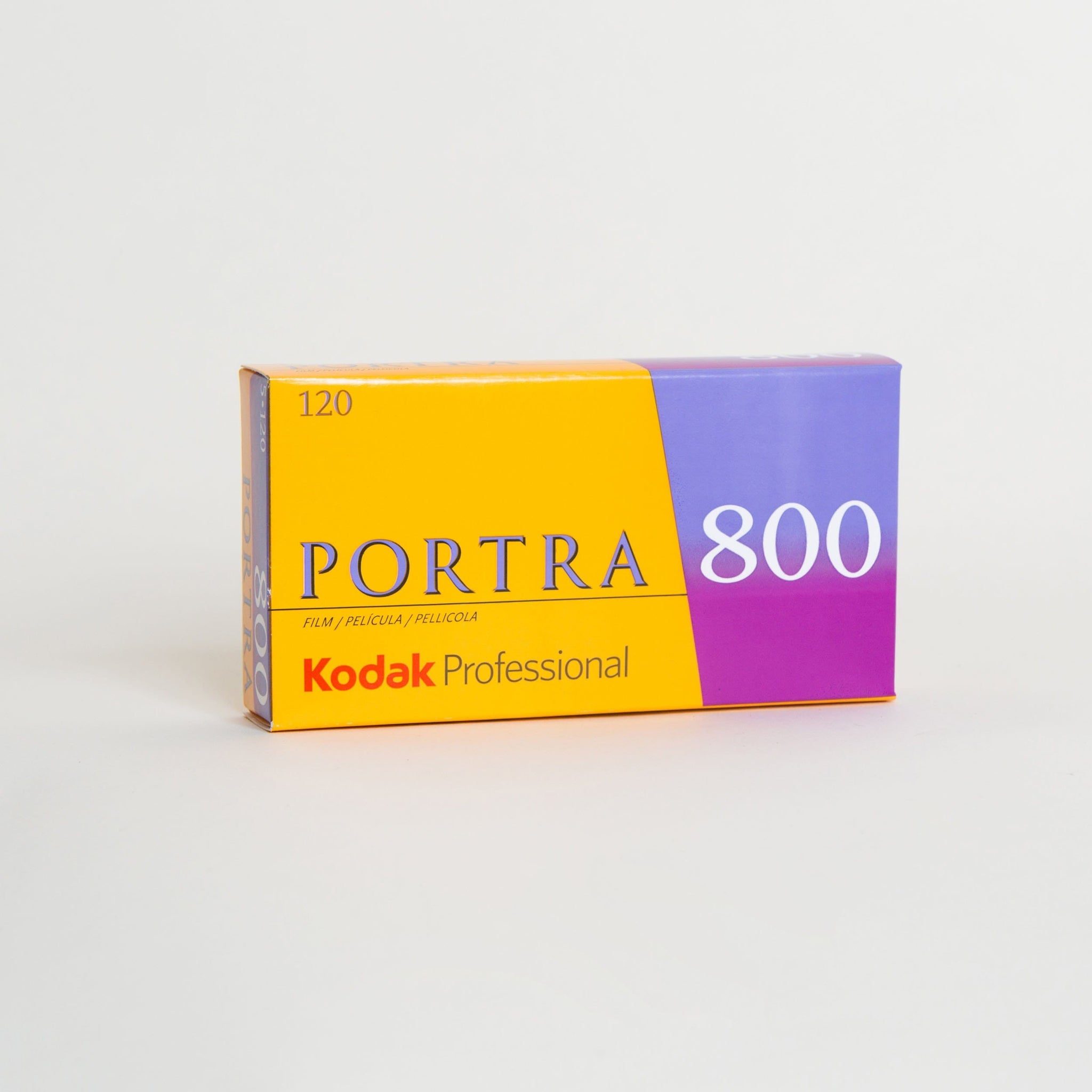 Kodak Portra 800, 120 Medium Format, Color Film (Pro-Pack of 5 Rolls)