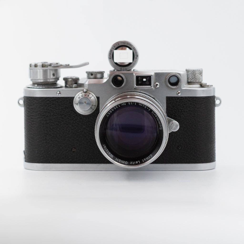 Leica III D.R.P. with Leica Summarit 50mm f/1.5, SBOOI 5cm Finder
