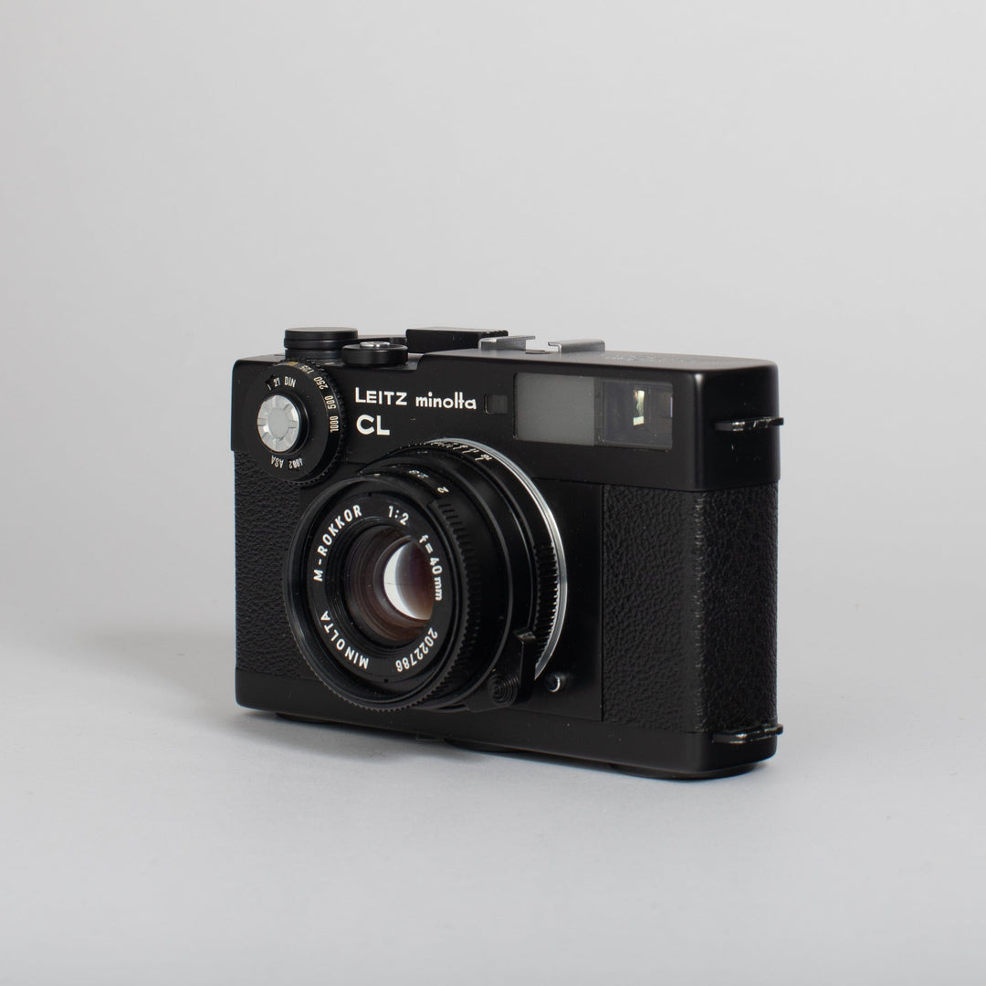 Leitz Minolta CL + M-Rokkor 40mm F/2 Camera Set