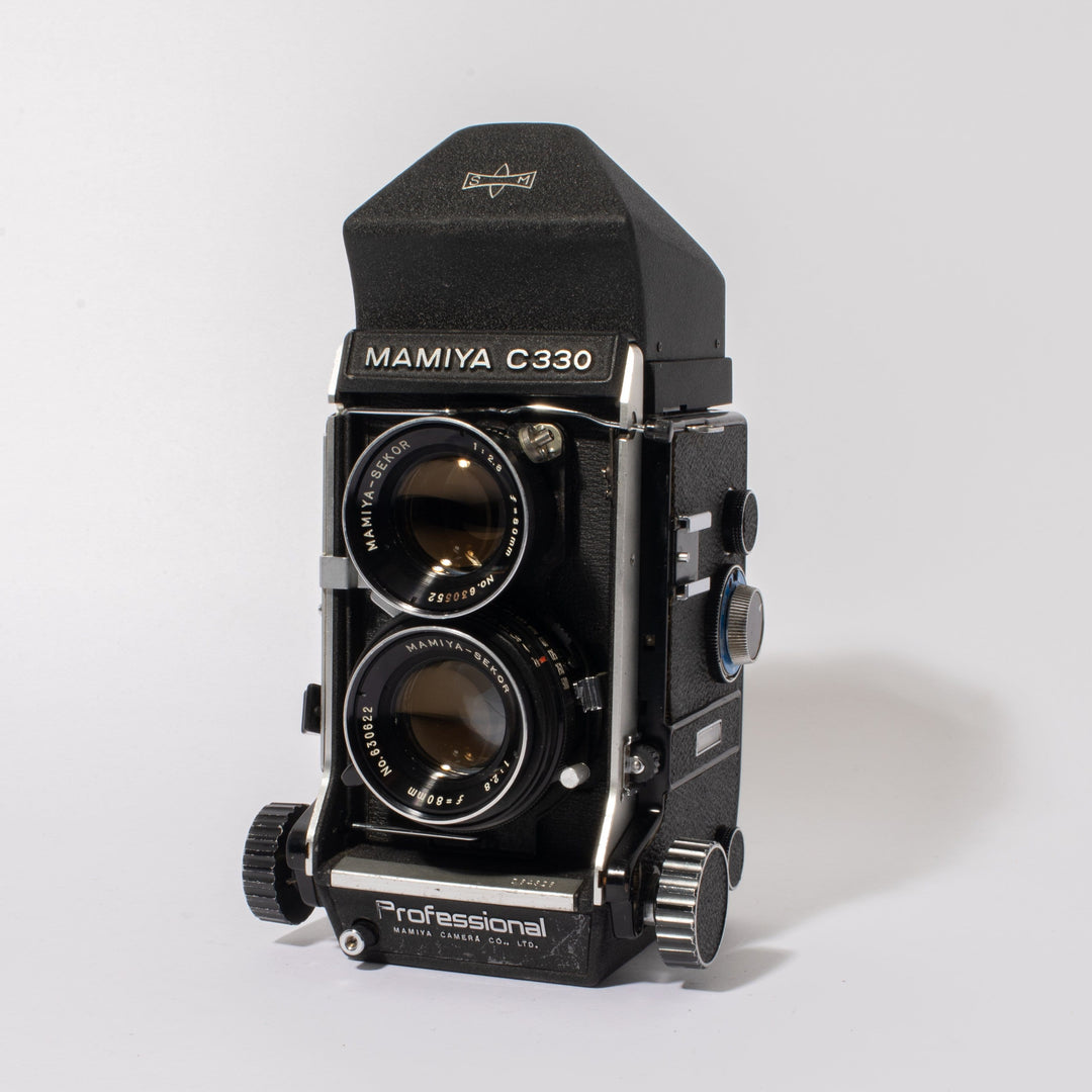 Mamiya C330 80mm f2.8 with Eye Level Prism (Premium CLA)