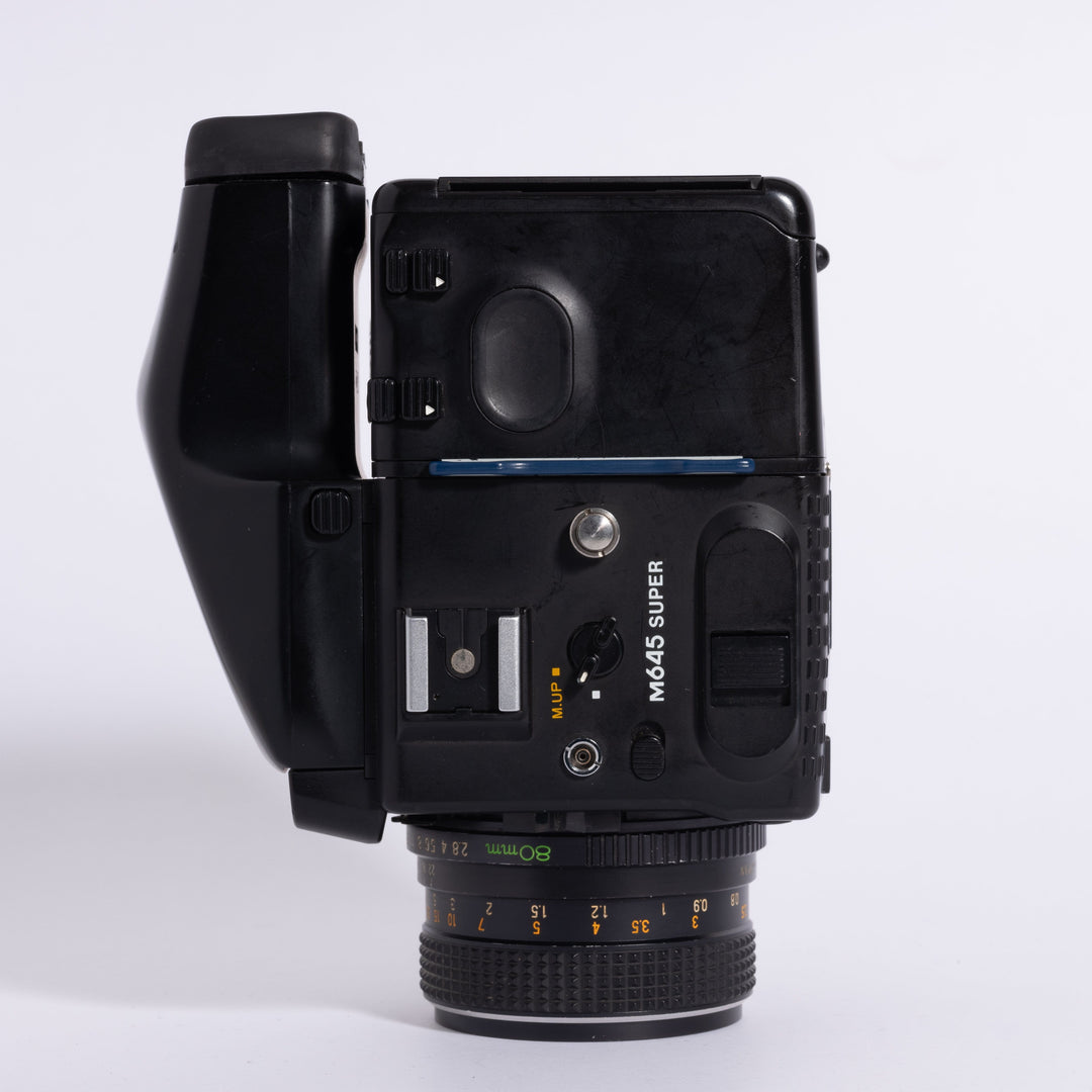 Mamiya M645 Super with 80mm f/2.8 Lens