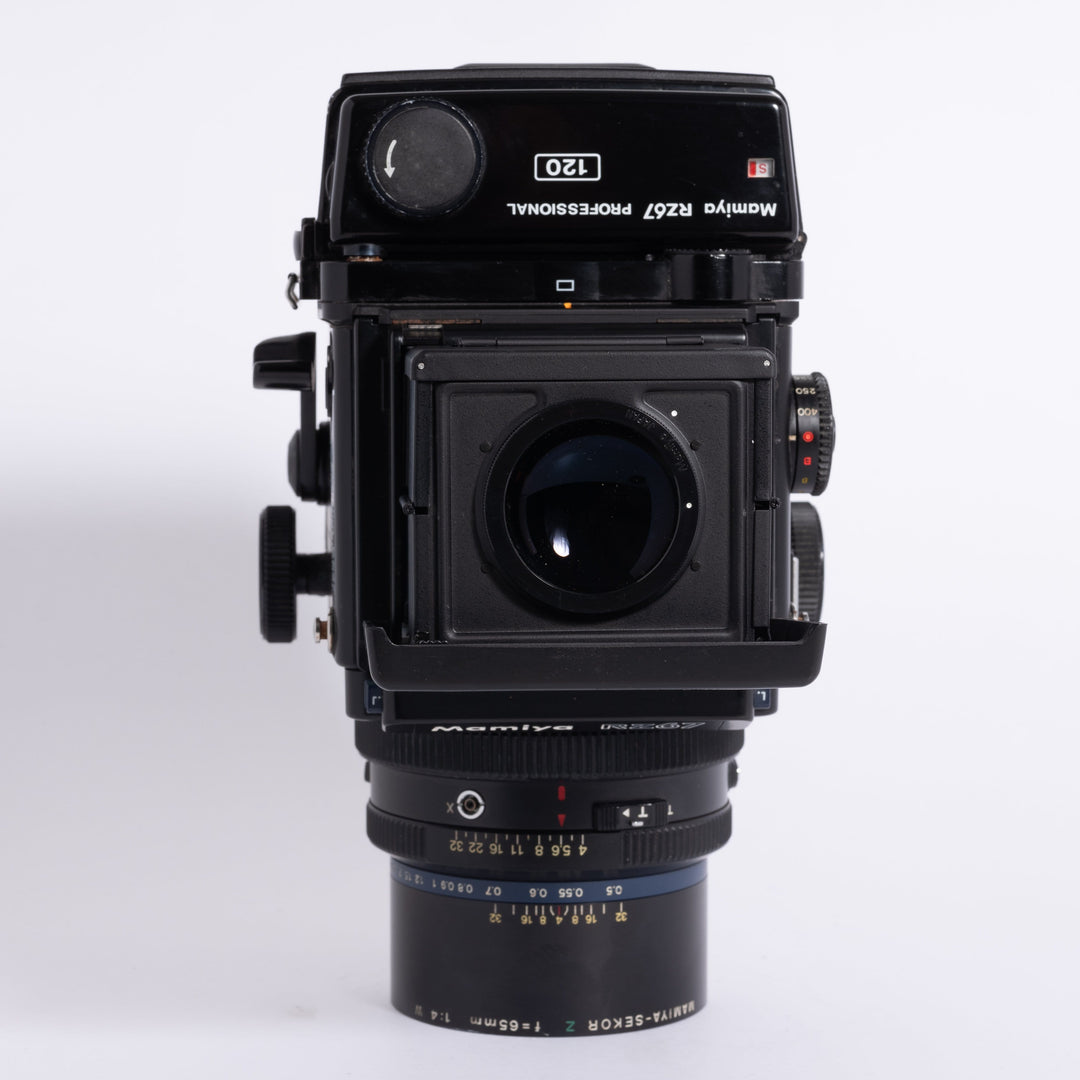 Mamiya RZ67 Professional with Mamiya-Sekor 65mm f/4 Lens