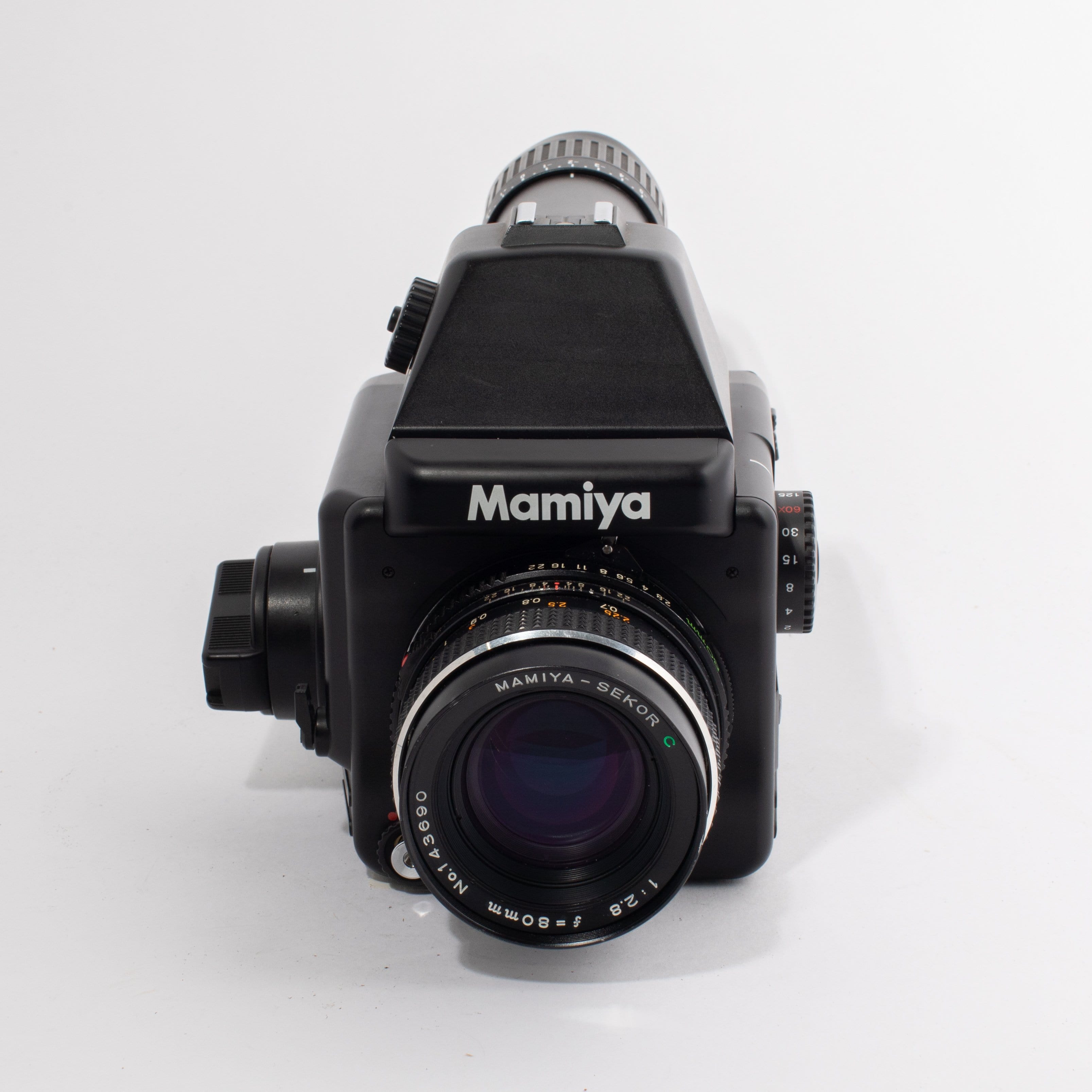 Mamiya 645E with Mamiya-Sekor C 80mm f/2.8 and Mamiya-Sekor