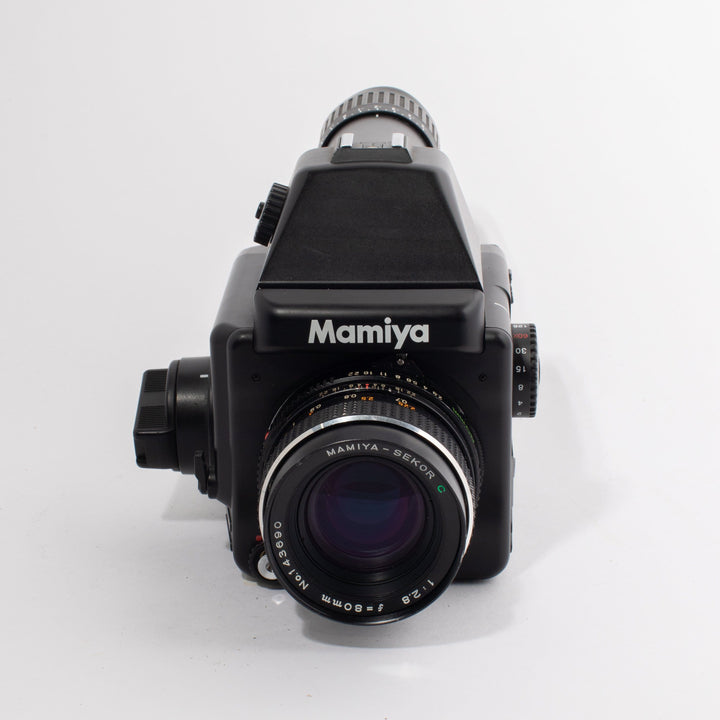 Mamiya 645E with Mamiya-Sekor C 80mm f/2.8 and Mamiya-Sekor C 150mm f/4- FRESH CLA