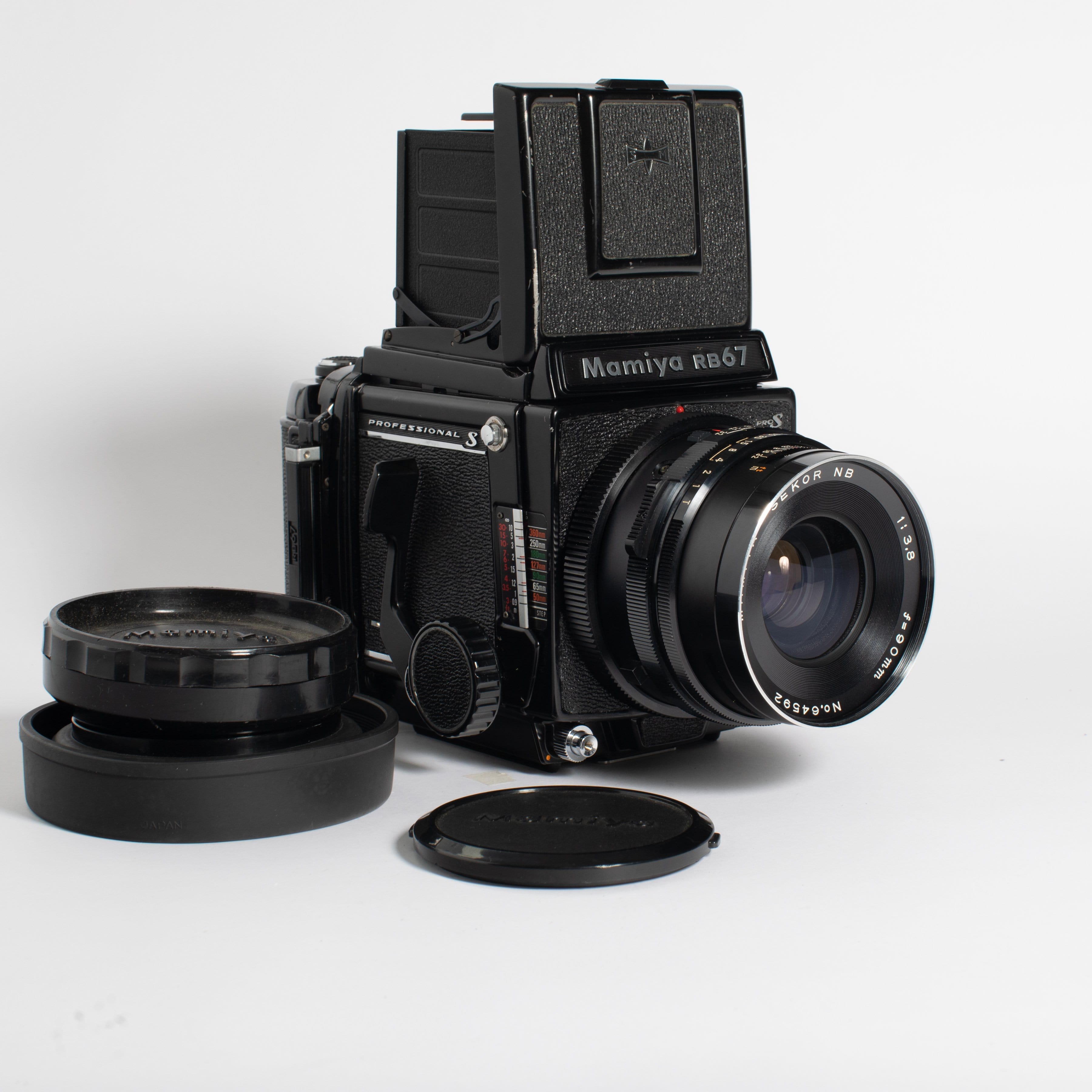 Mamiya RB67 Pro S with 90mm f/3.8