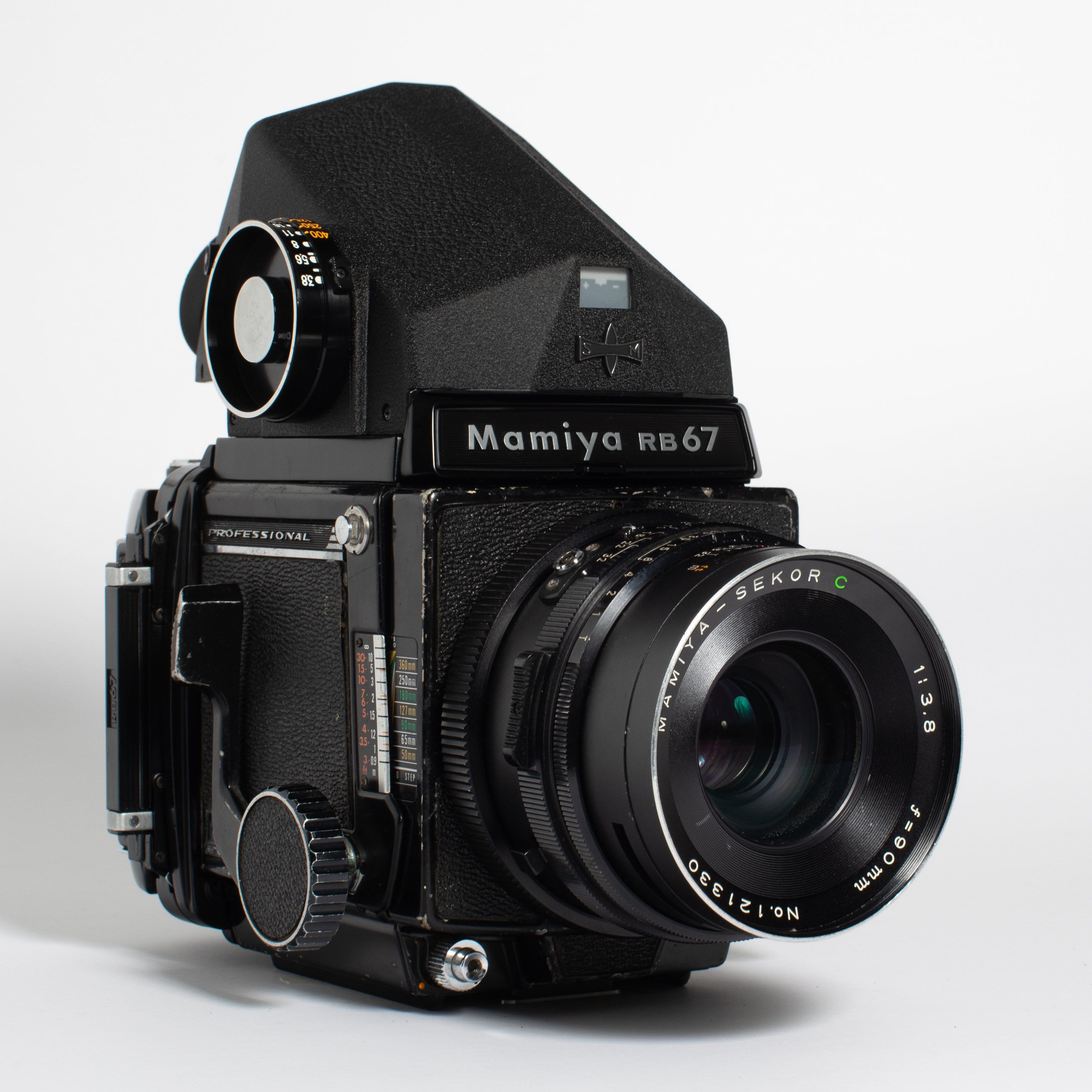 Mamiya RB67 Pro w/ 90mm f.3.8 Lens