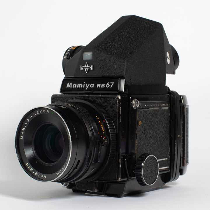 Mamiya RB67 Pro w/ 90mm f.3.8 Lens