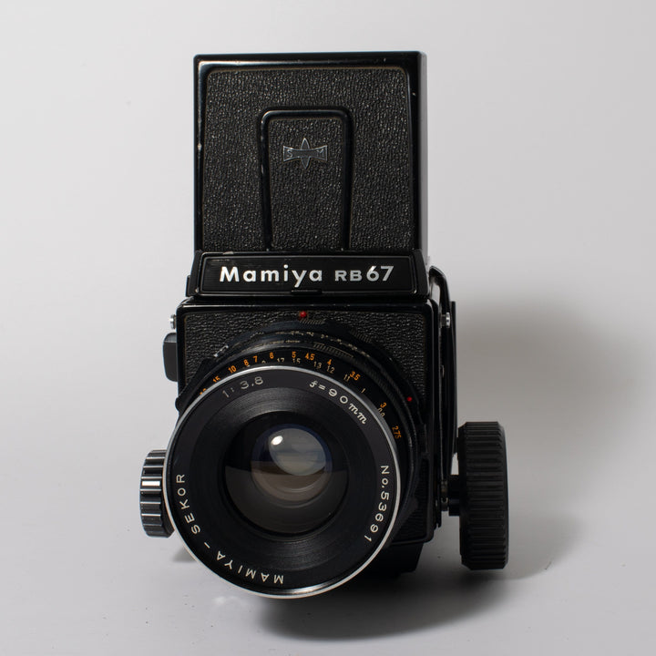 Mamiya RB67 Pro w/ 90mm f.3.8