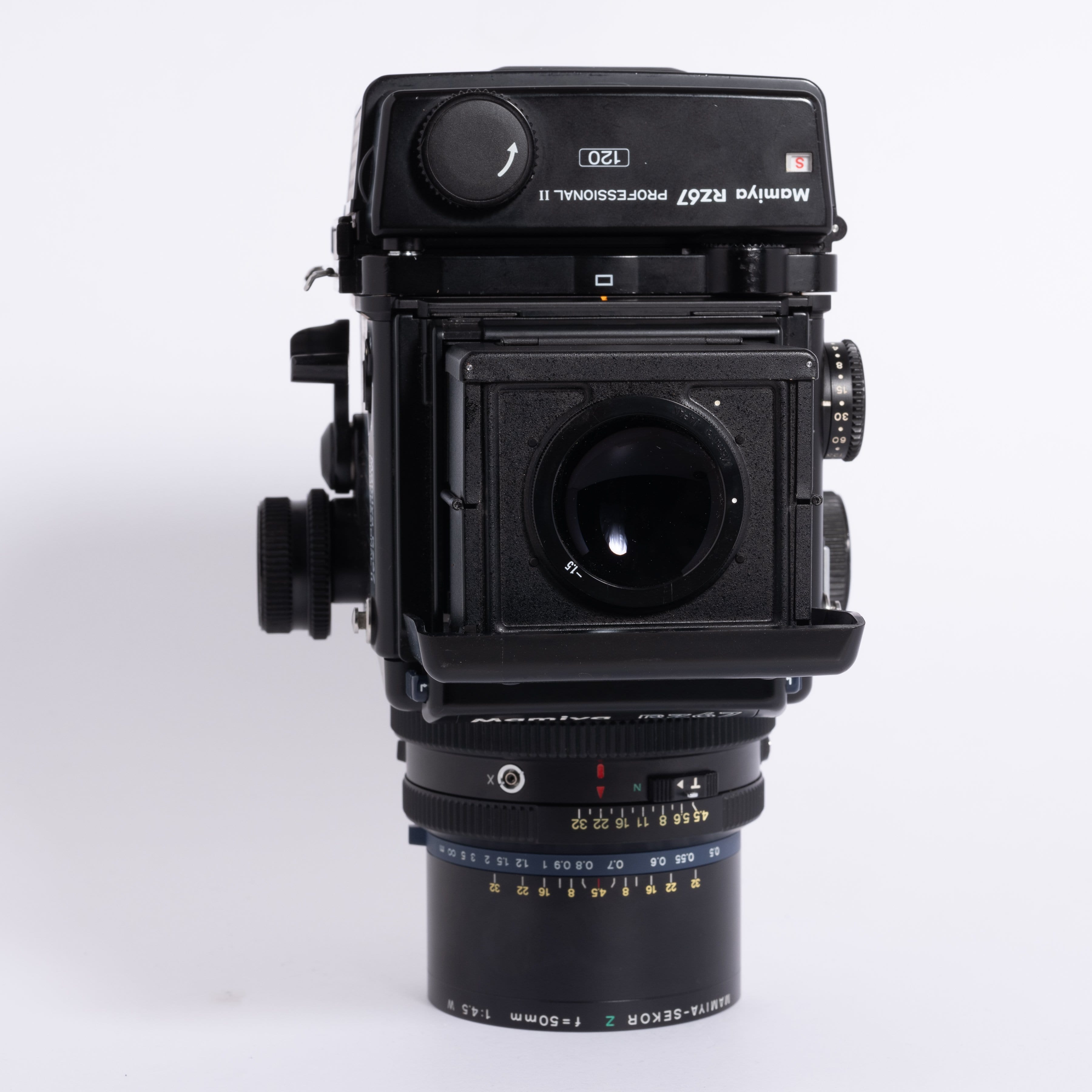 Mamiya RZ Pro II with mm Mamiya Sekor Z f.5 Lens – Film
