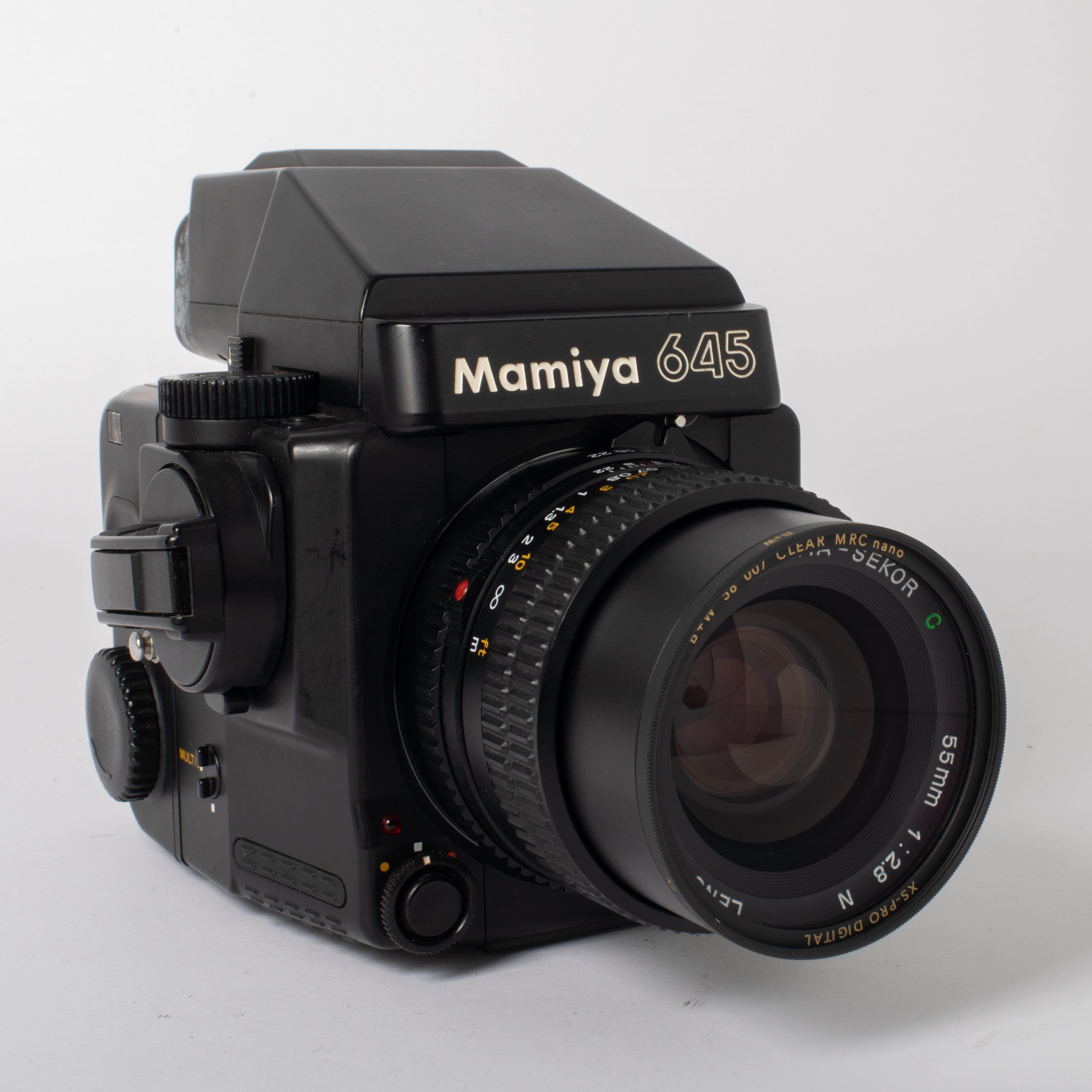 mamiya645 super 55mm f2.8 セット Mamiya M645 Super with 150mm f/3.5 and 55mm f/2.8 KIT – Film