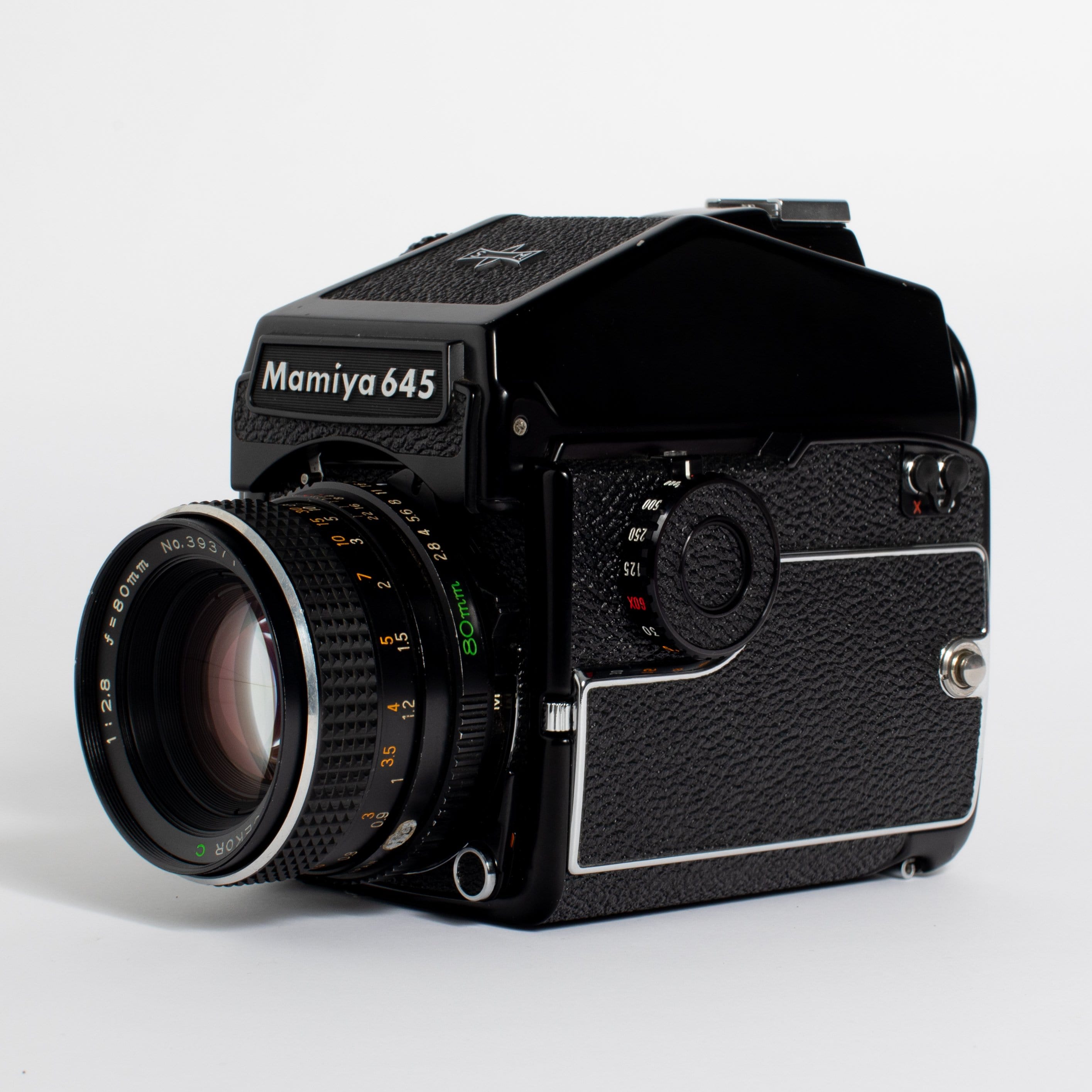 Mamiya M 645 1000S with 80mm f/2.8 Lens and Grip – Film Supply Club