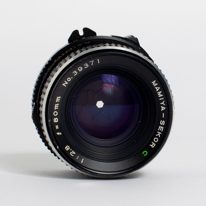Mamiya M 645 1000S with 80mm f/2.8 Lens and Grip