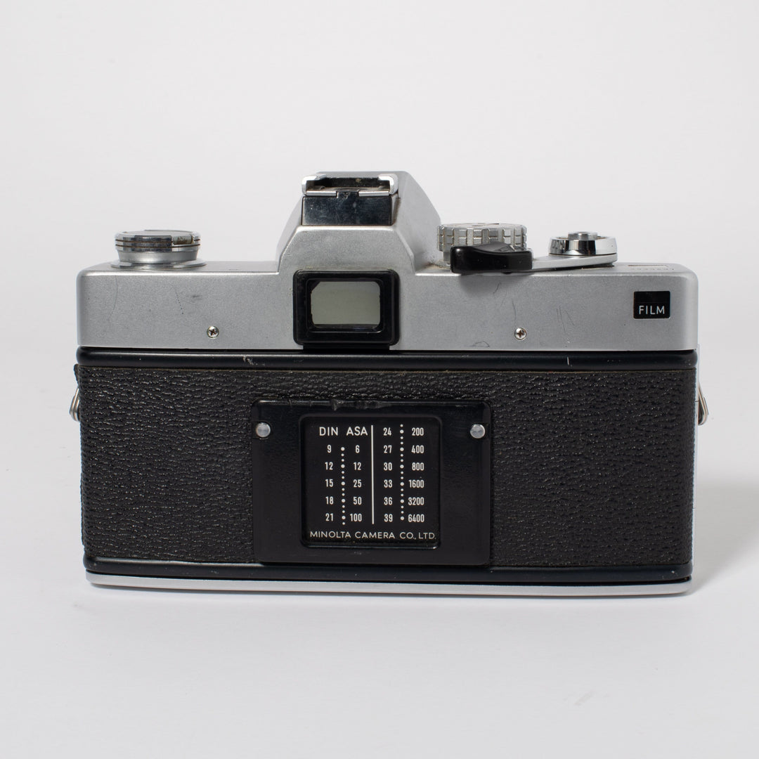 Minolta SRT202 with a 55mm f/1.7 Lens
