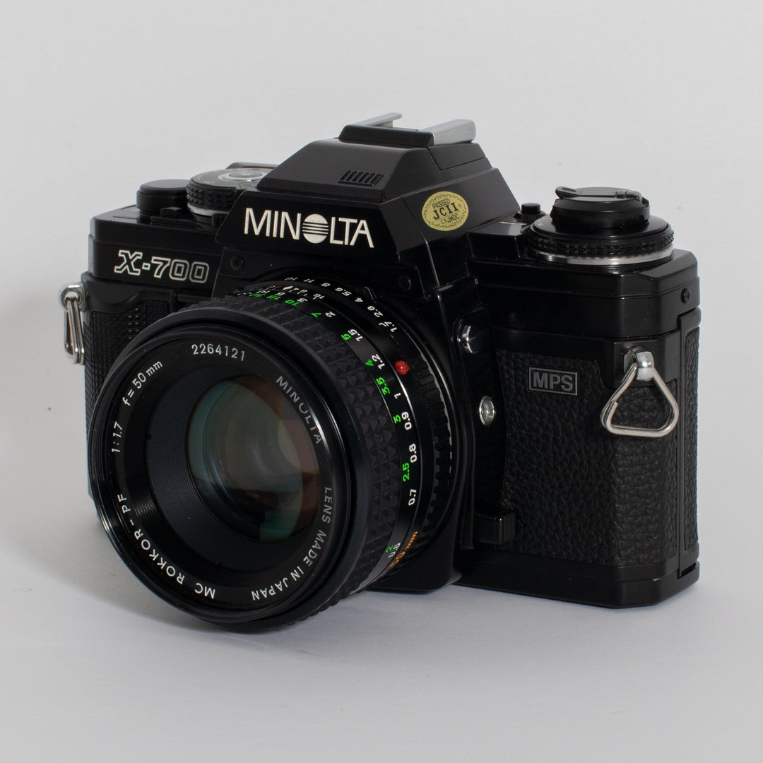 Minolta X-700 with 50mm f/1.7 Lens and Flash