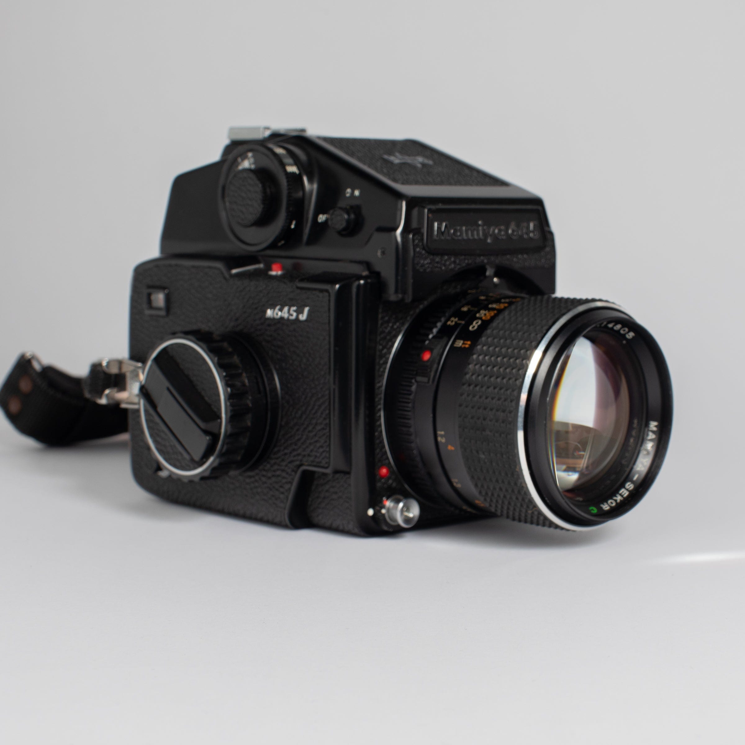 Mamiya M645 J with 55mm f/2.8 and 110mm f/2.8 – Film Supply Club