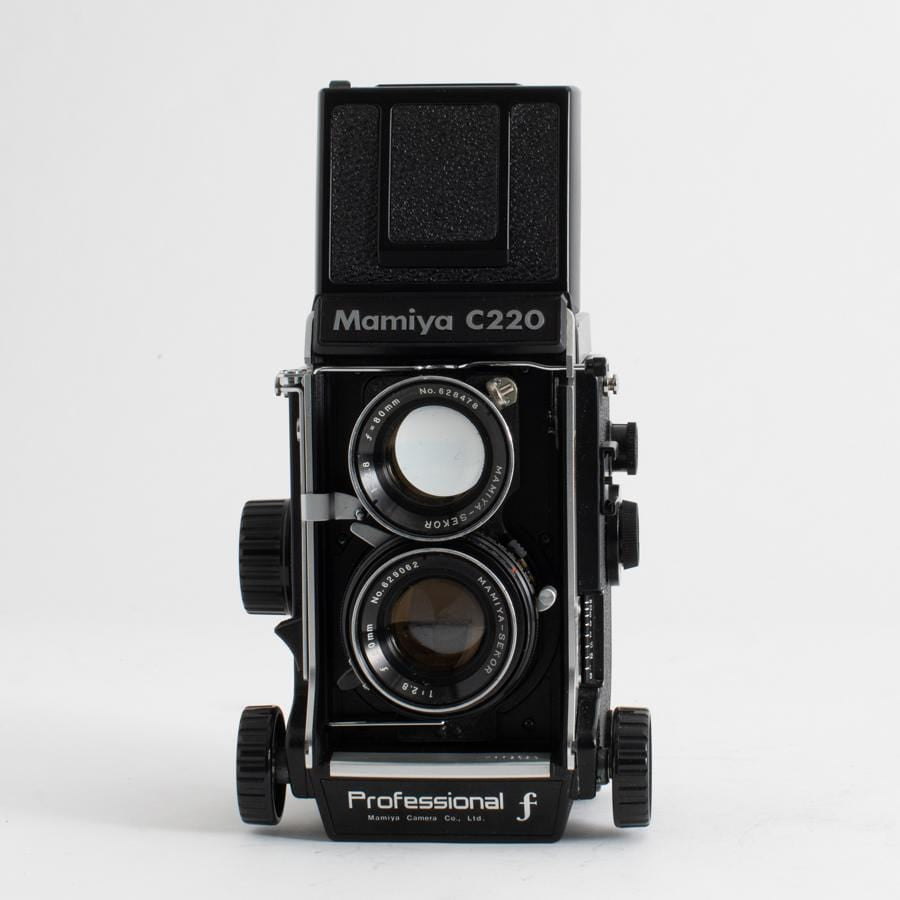 Mamiya C220 80mm f2.8 with WLVF (PREMIUM CLA)