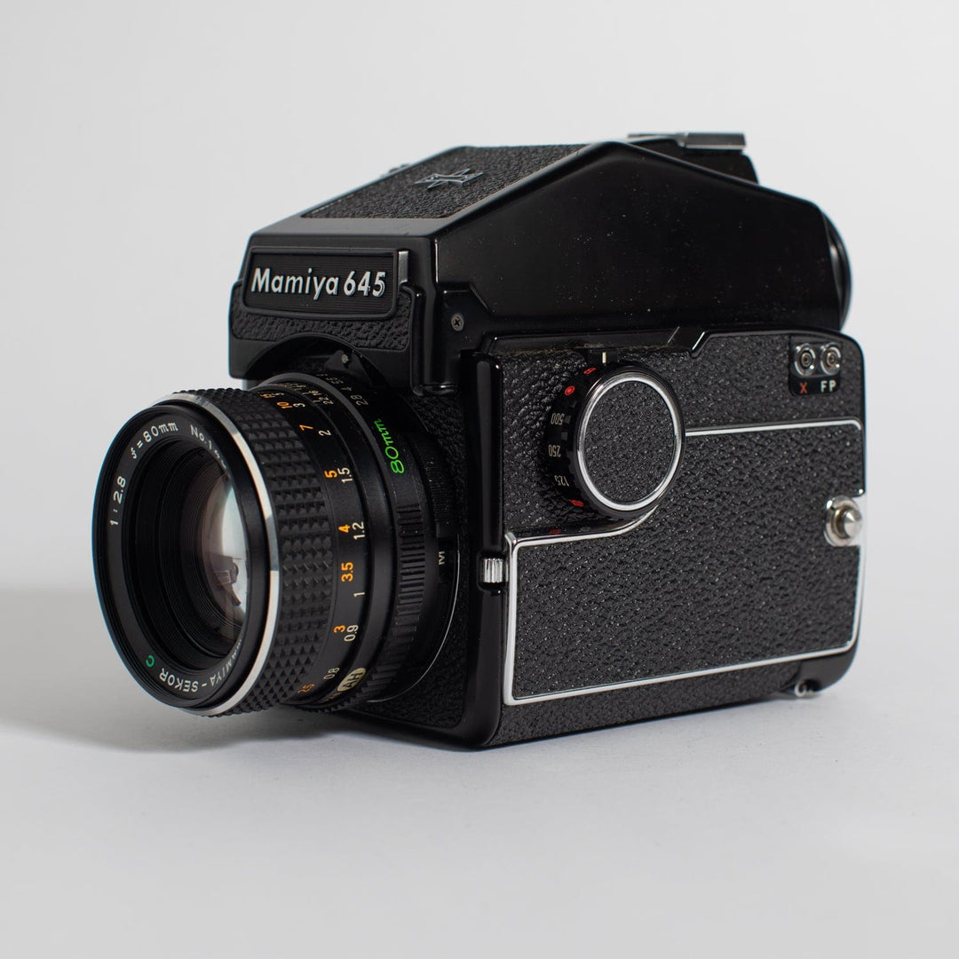 Mamiya M645 with Mamiya-Sekor C 80mm f/2.8 Lens