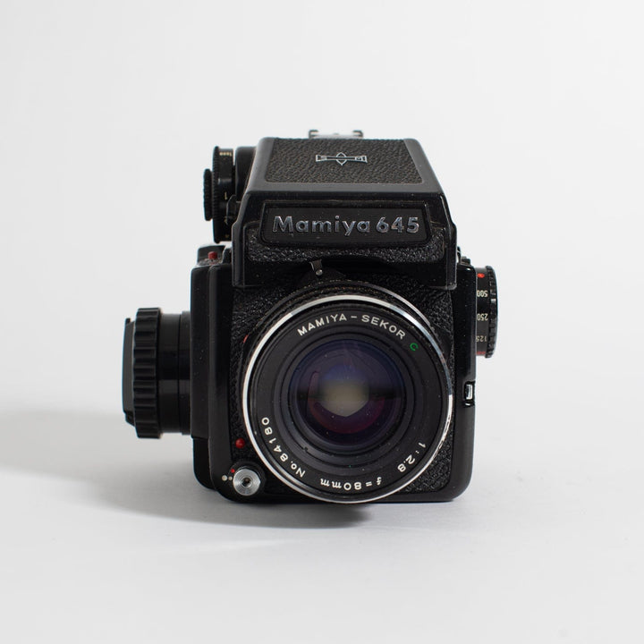 Mamiya M645 J with Mamiya-Sekor C 80mm f/2.8 Lens