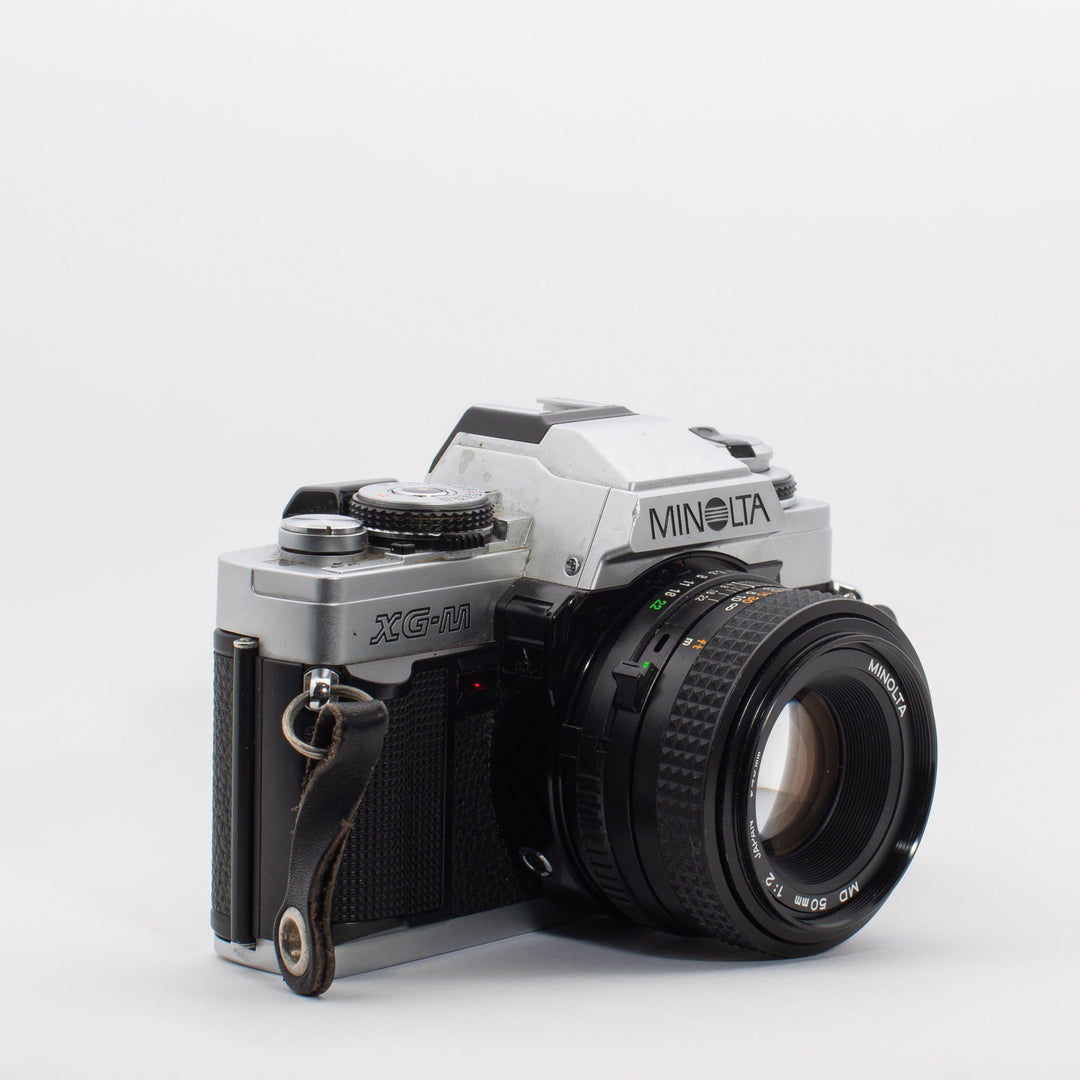 Minolta XG-M with 50mm Minolta MD f2 Lens