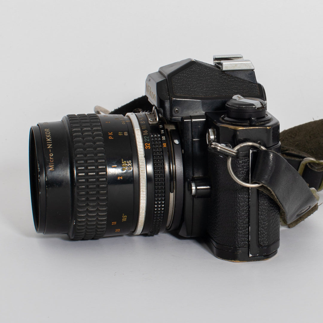 Nikon FM with 55mm f/2.8 Micro Lens