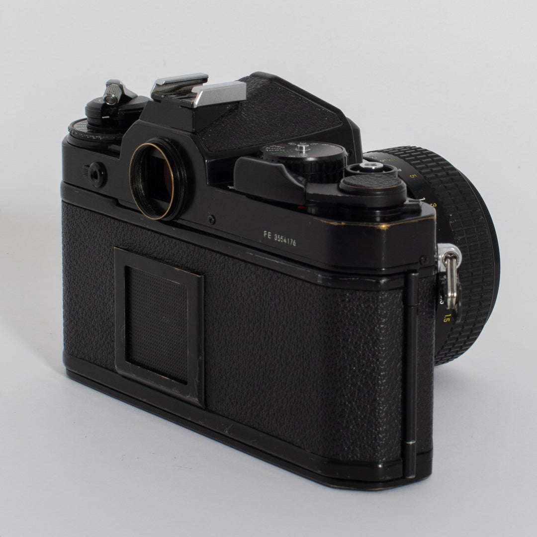 Nikon FE with 35mm f/2.8