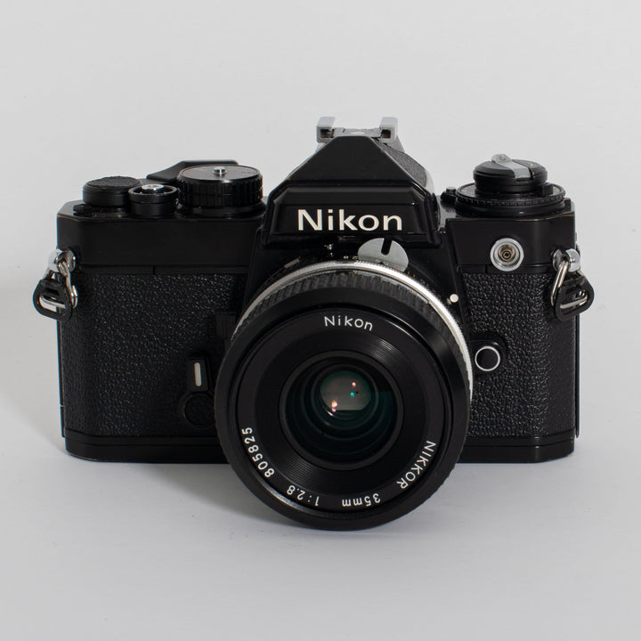 Nikon FE with 35mm f/2.8