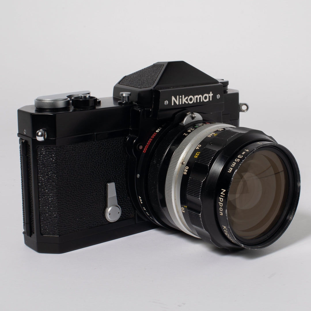 Nikkormat FT with Nikkor-O 35mm F/2 Lens