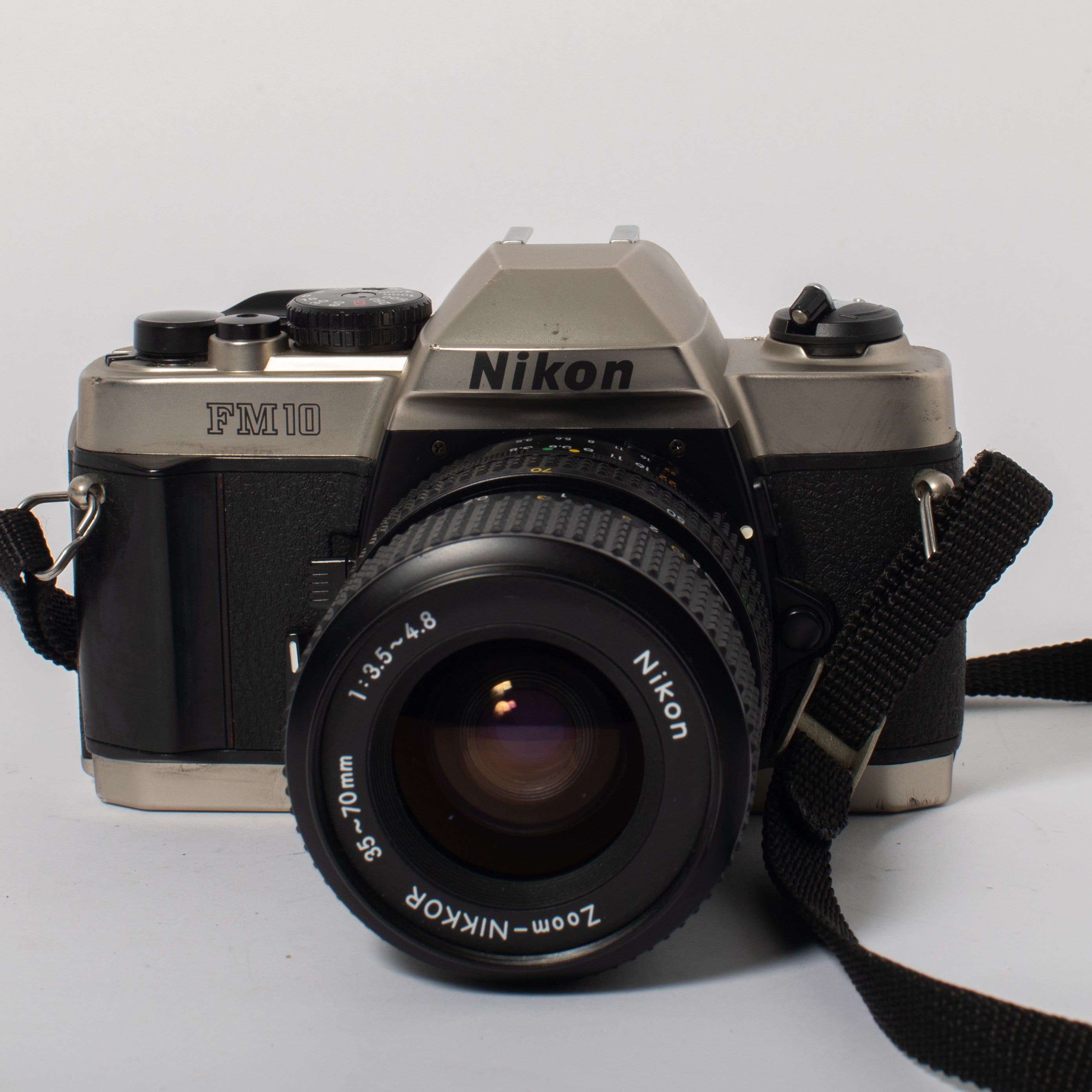 Nikon FM10 with 35-70mm f/3.5-4.8 Lens & Case – Film Supply Club