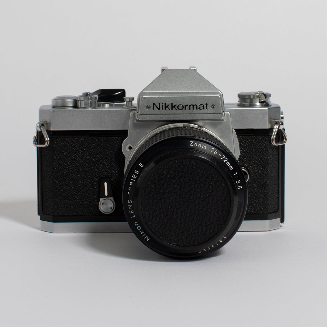 Nikkormat FT3 with Nikon Series E 36mm-72mm f/3.5 Lens