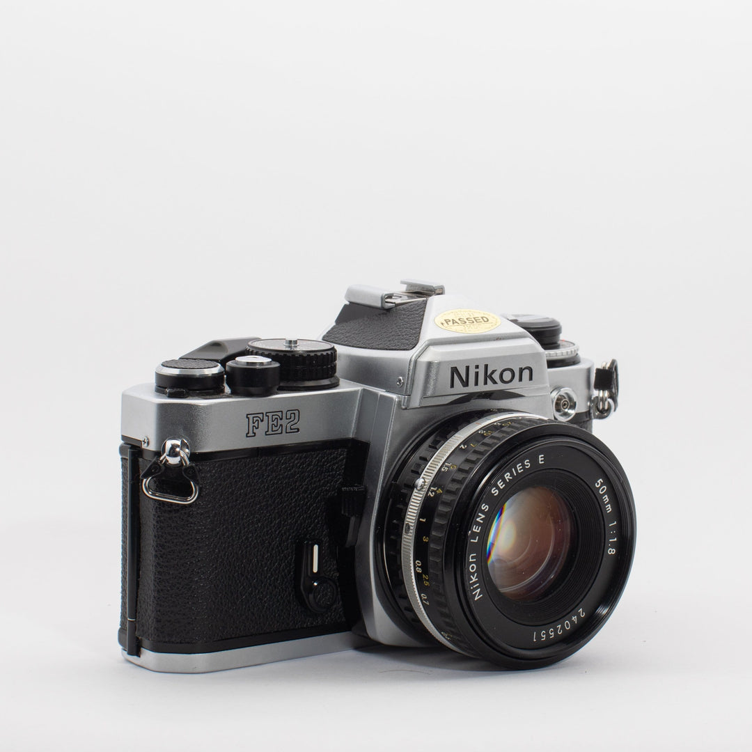 Nikon FE2 with 50mm 1.8 Series E Lens