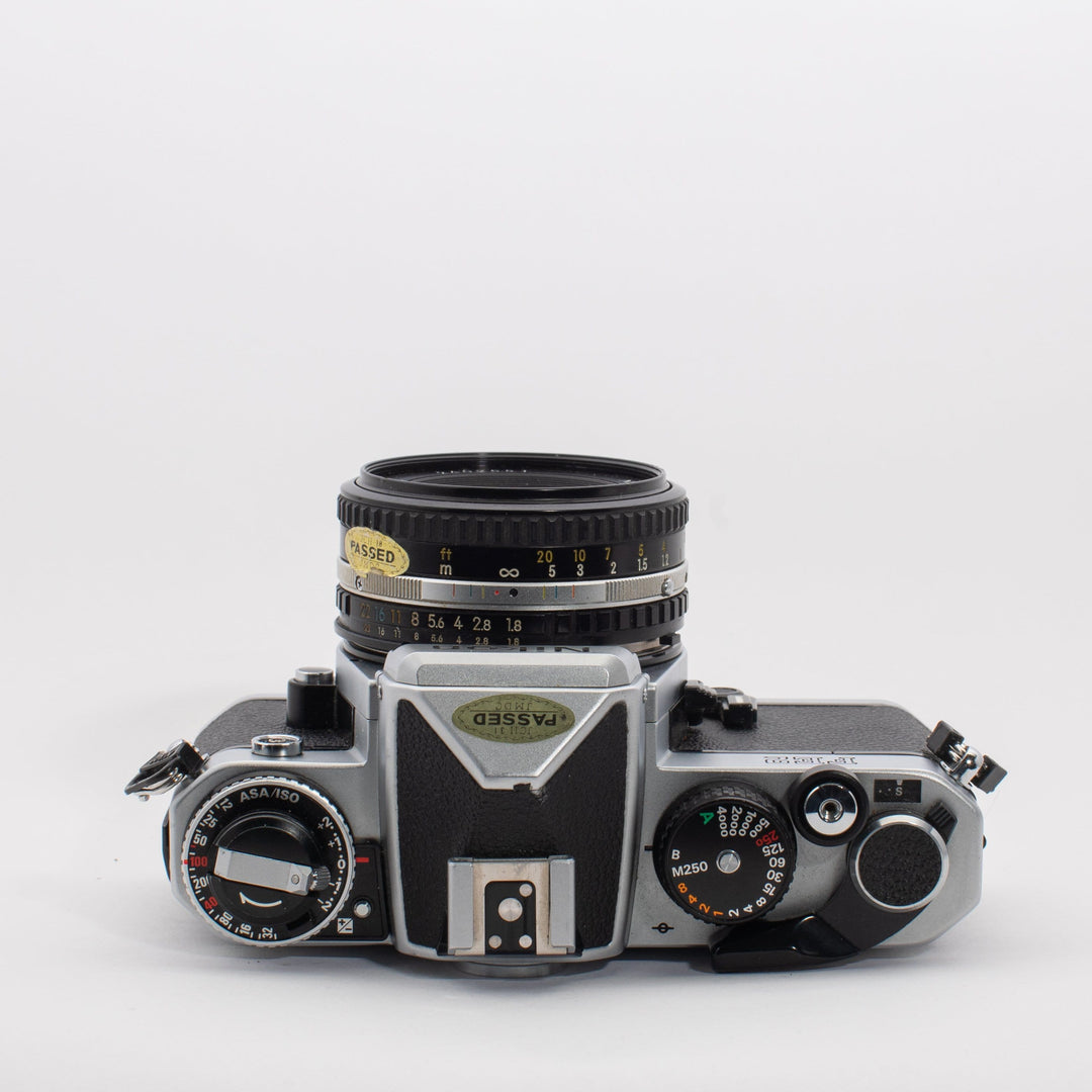 Nikon FE2 with 50mm 1.8 Series E Lens
