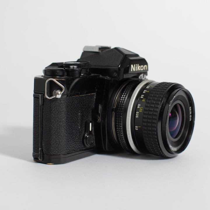 Nikon FM with 35mm f/2.8 Lens