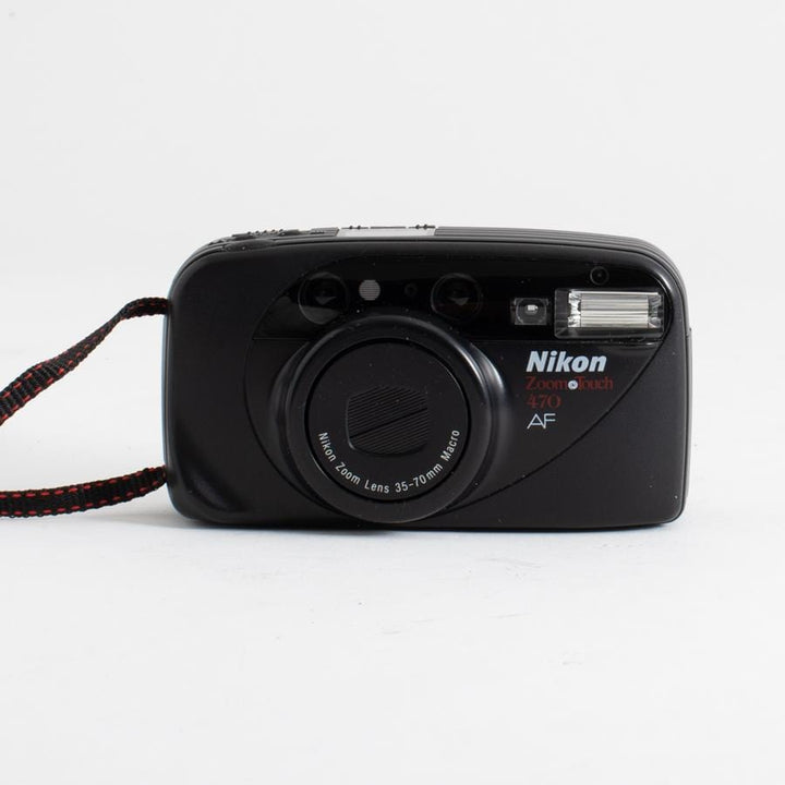 Nikon Zoom Touch 470 AF 35mm film Camera Zoom Lens 35-70mm Macro