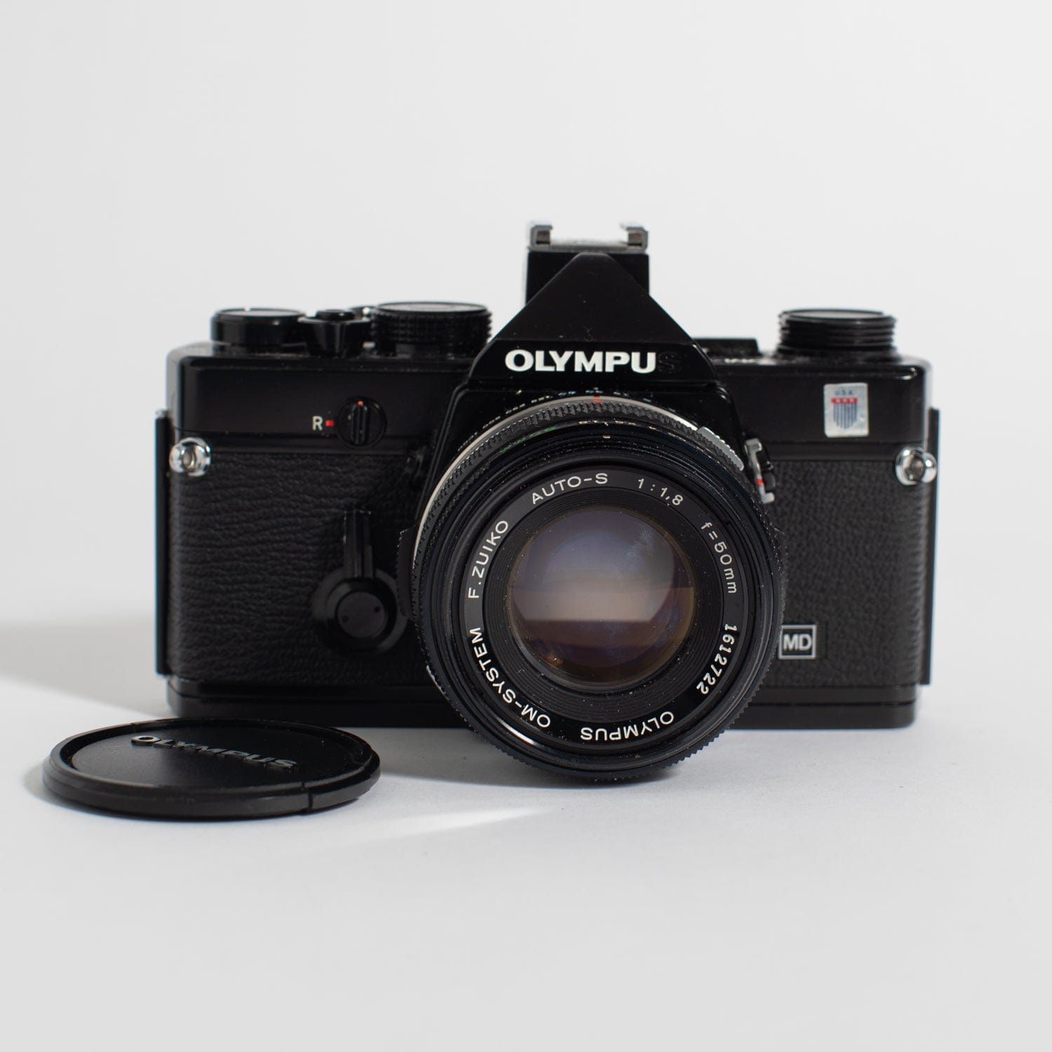 Olympus OM-1N Black with 50mm f/1.8 Lens – Film Supply Club