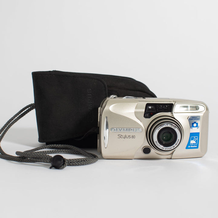 Olympus Stylus Zoom 80 with 38-80mm lens with bag