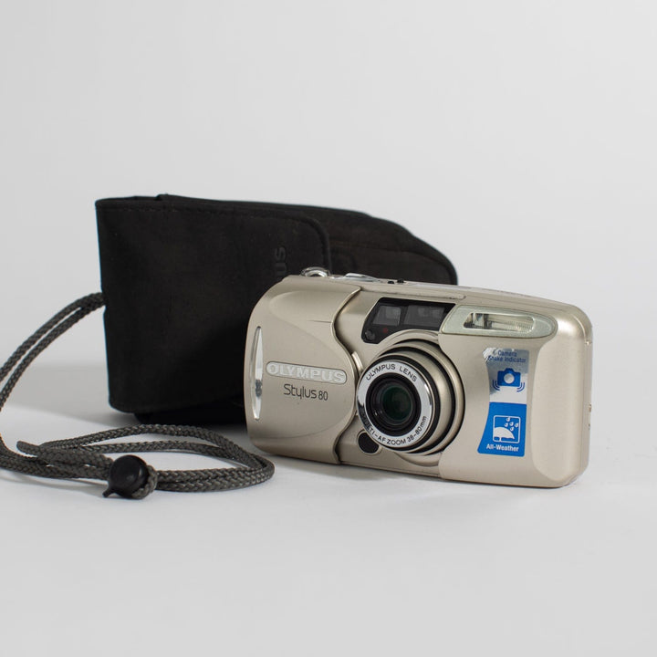 Olympus Stylus Zoom 80 with 38-80mm lens with bag