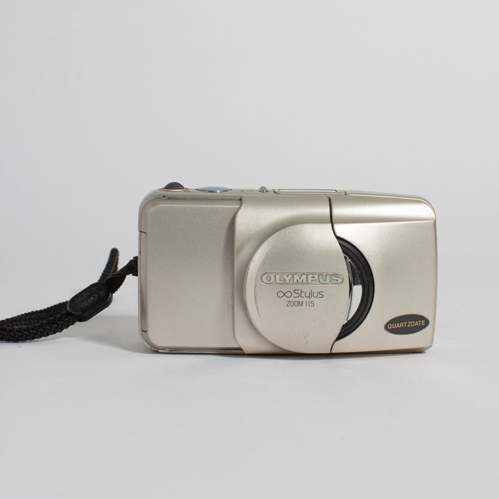Olympus Stylus Zoom 115 with 38-115mm lens with strap