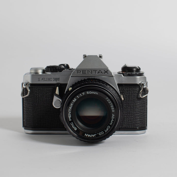 Pentax ME Super with 50mm SMC Pentax-M f1.7 Lens - FRESH CLA