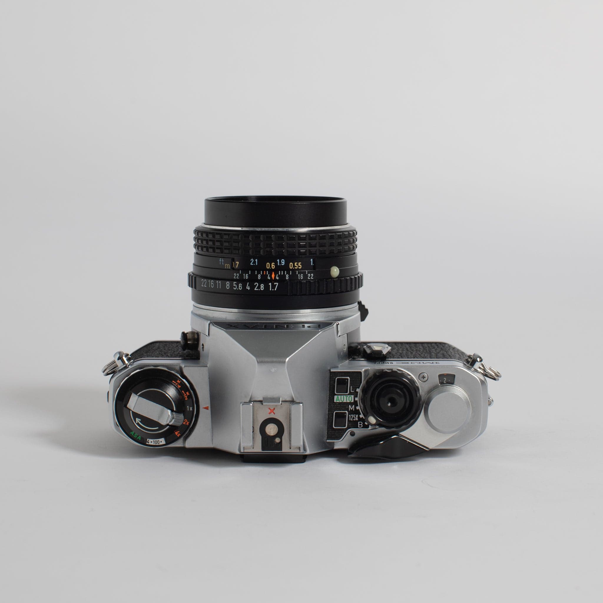 完動品 PENTAX ME SUPER PENTAX-M 50mm F1.7 Pentax ME Super with 50mm SMC Pentax-M f1.7 Lens - FRESH CLA