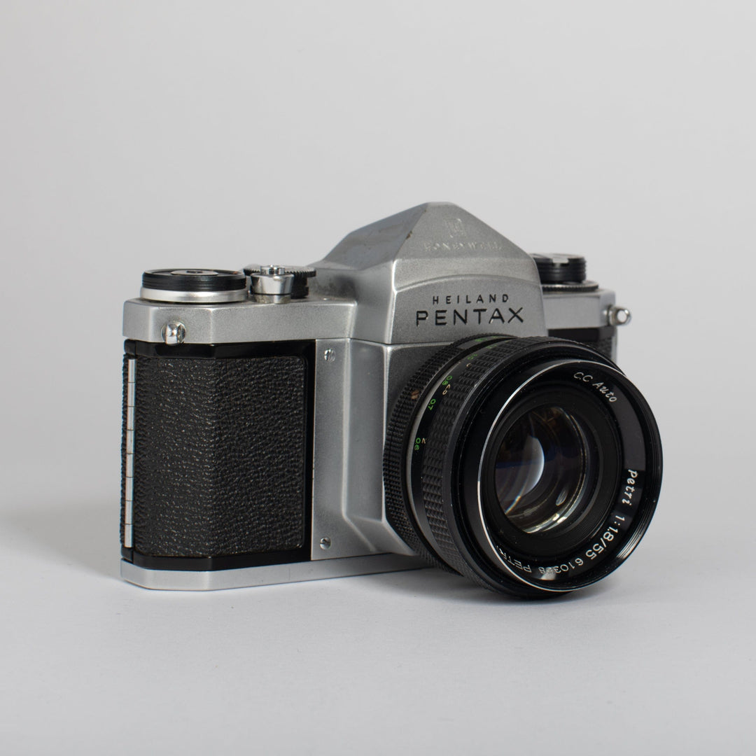 Heiland Pentax H1 w/ Petri 55mm f/1.8 lens