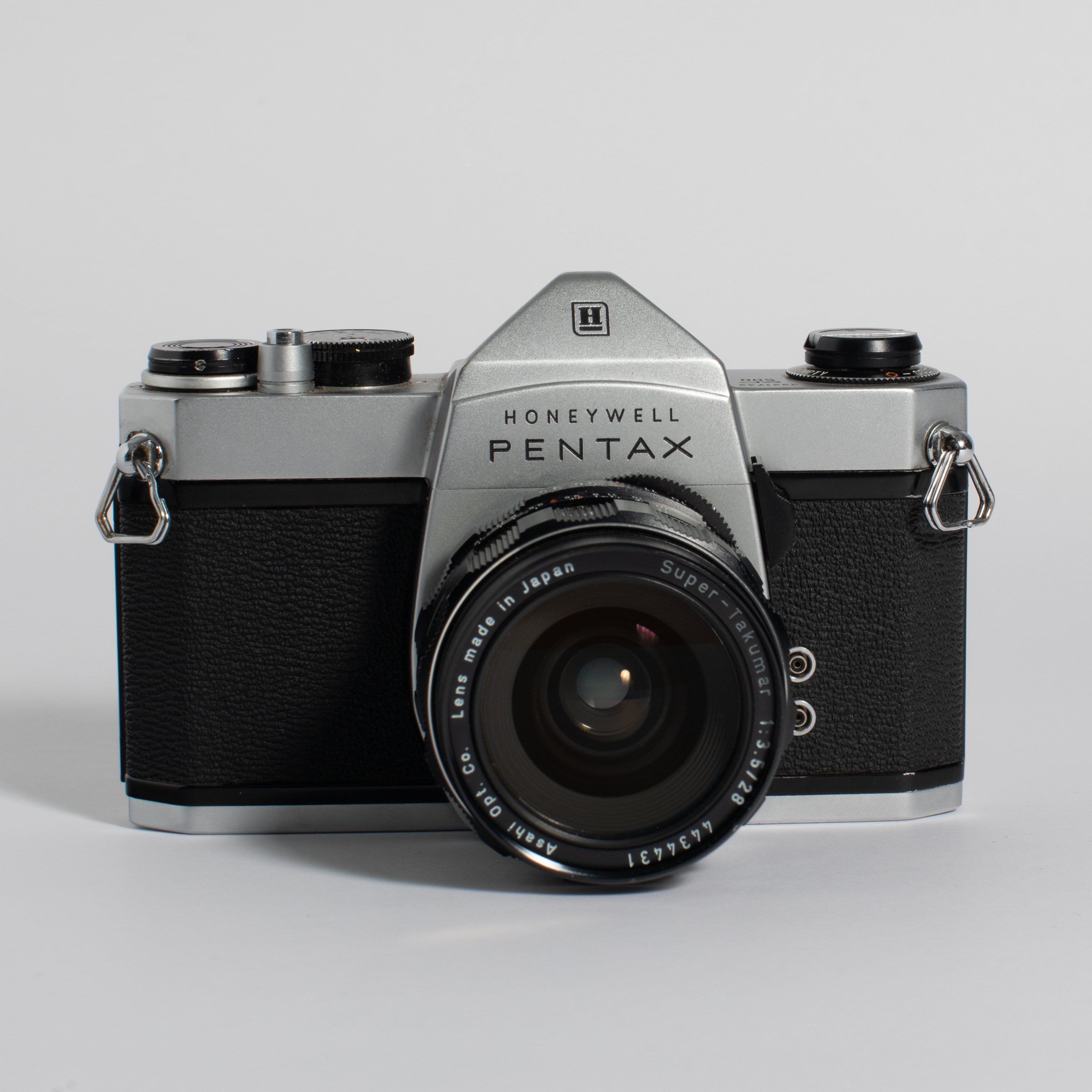 Honeywell Pentax Spotmatic SP 500 with 58mm f/2 and 28mm f/3.5