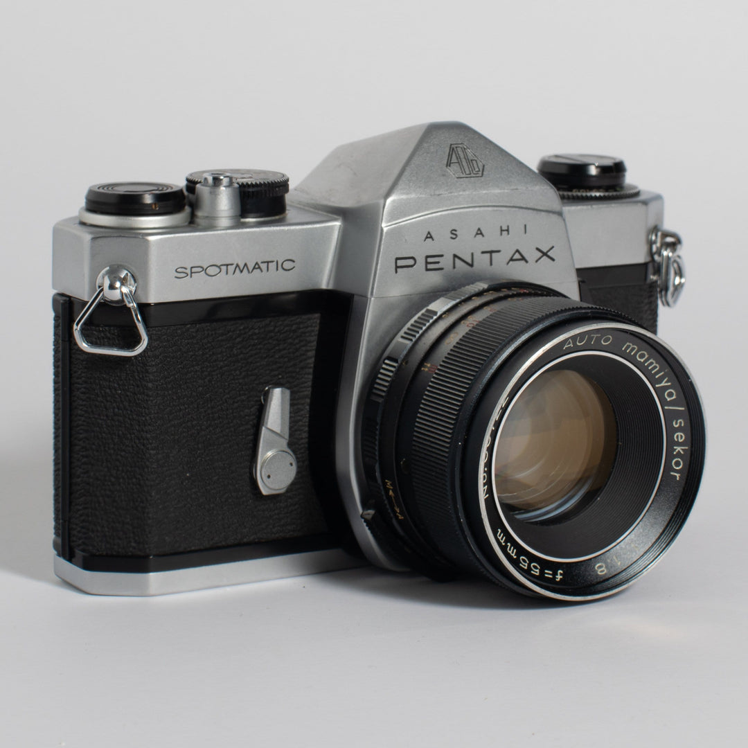 Pentax Spotmatic SP with 55mm f/1.8 Lens