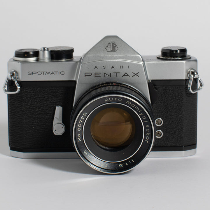 Pentax Spotmatic SP with 55mm f/1.8 Lens