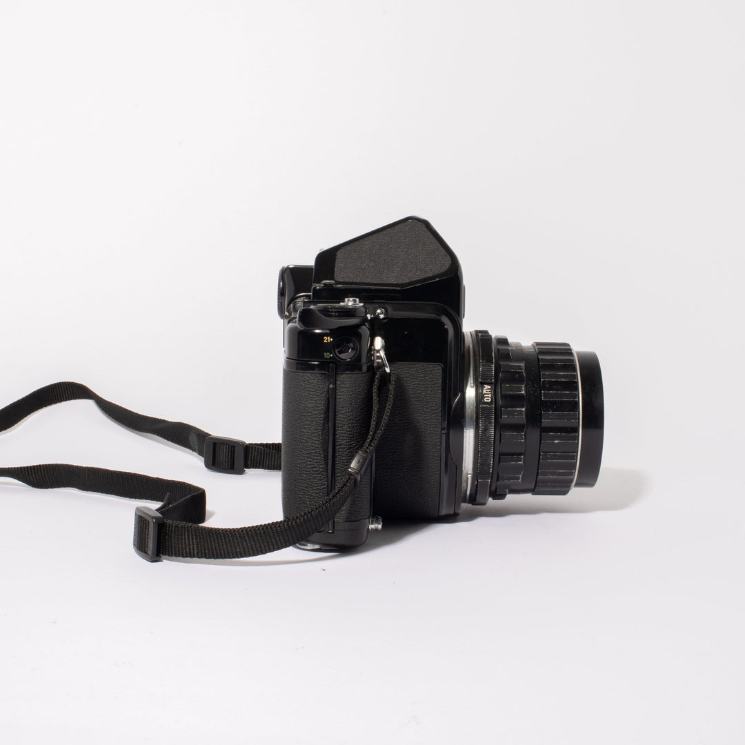 Asahi Pentax 6x7 with 105mm f/2.4 Lens and TTL Prism Finder - FRESH CLA