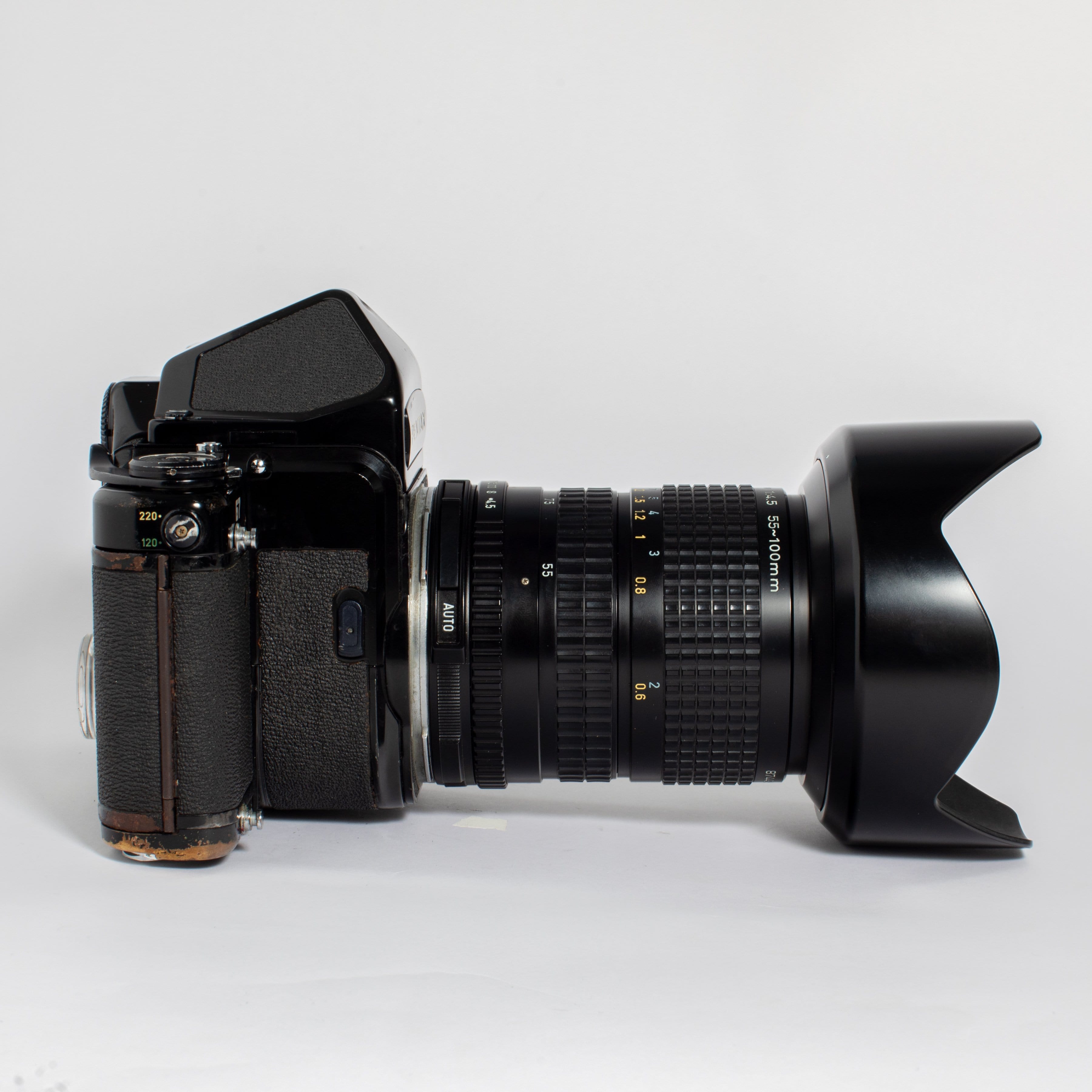 Pentax 67 with 55-100mm f/4.5 Zoom Lens - FRESH CLA