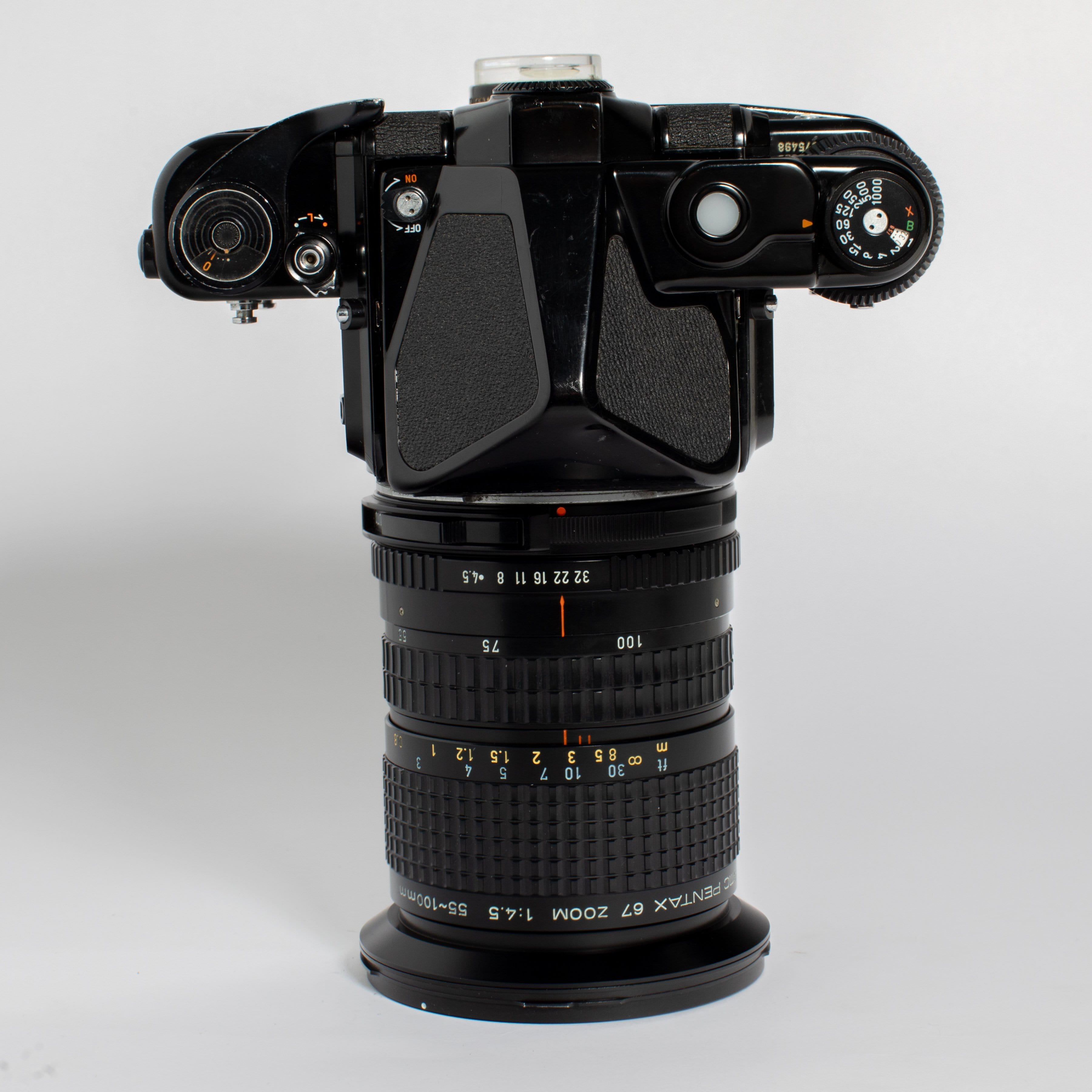 Pentax 67 with 55-100mm f/4.5 Zoom Lens - FRESH CLA – Film Supply Club