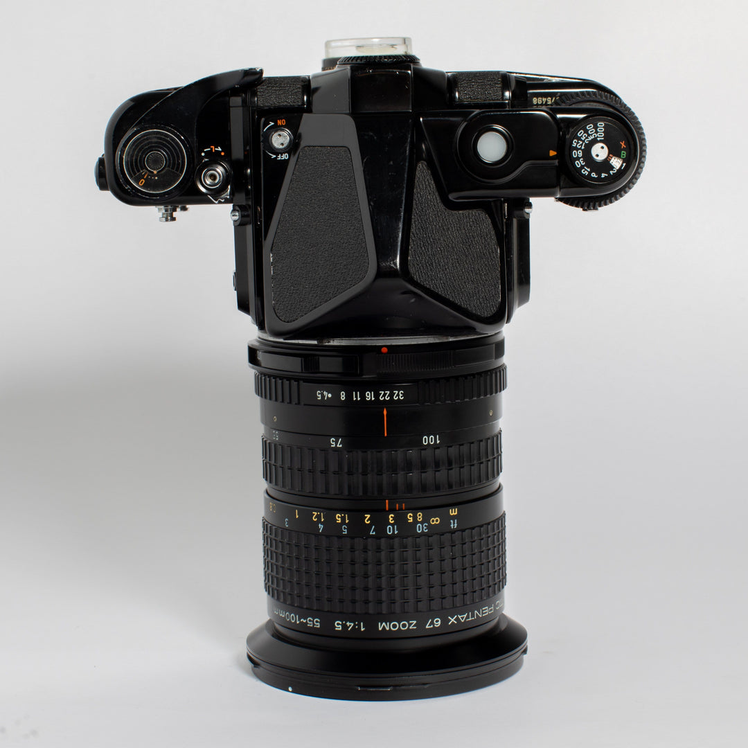 Pentax 67 with 55-100mm f/4.5 Zoom Lens - FRESH CLA